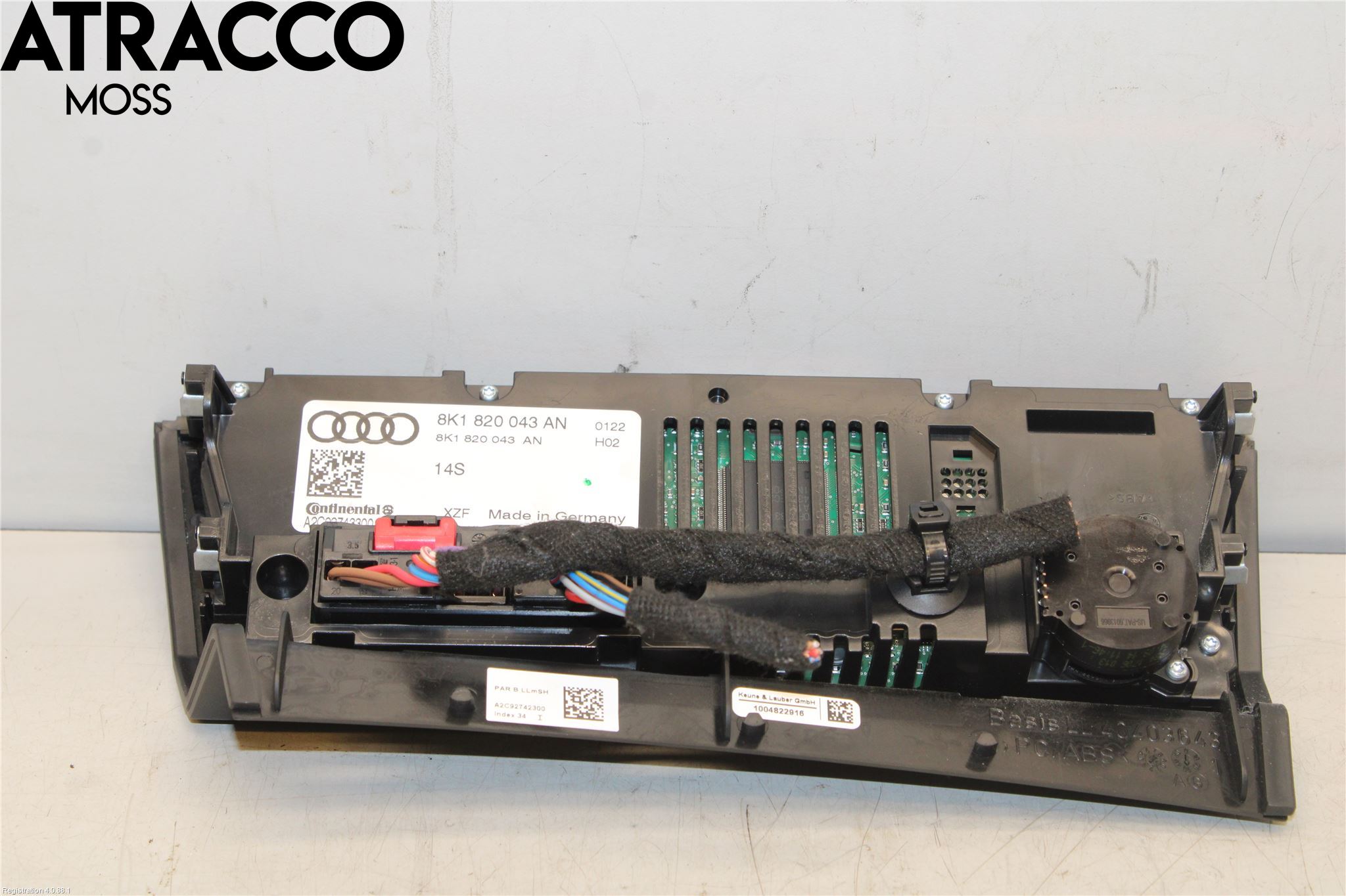 Audi A4/S4 08-11 Varme Ac Betjening-Display