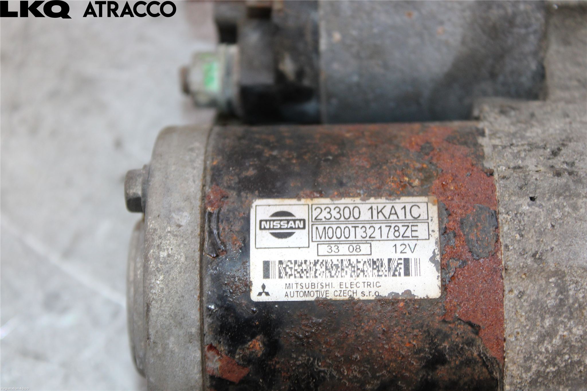 Nissan JUKE 10-14 Startmotor