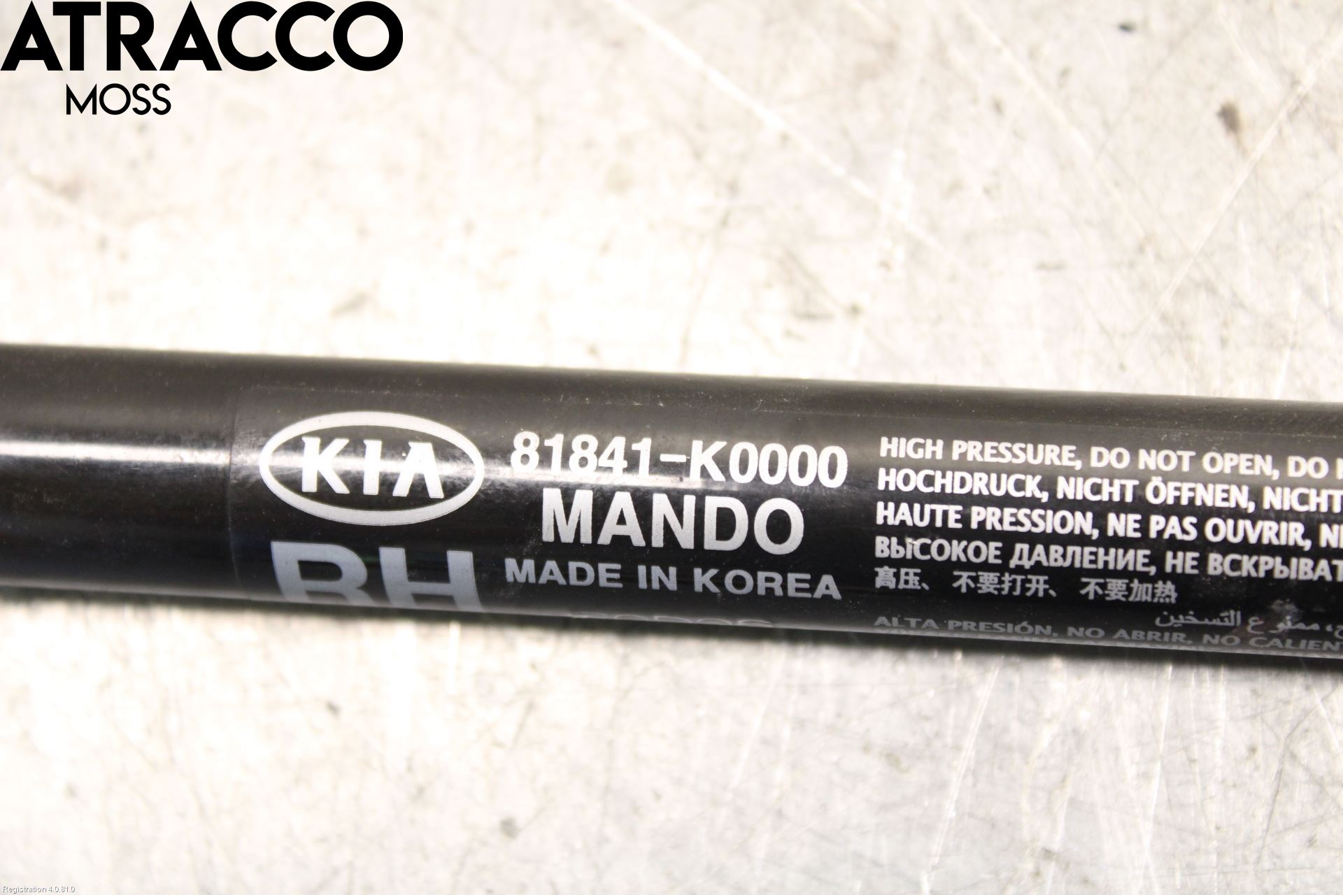 Kia SOUL 09- Bakluke Demper-Gassfjær