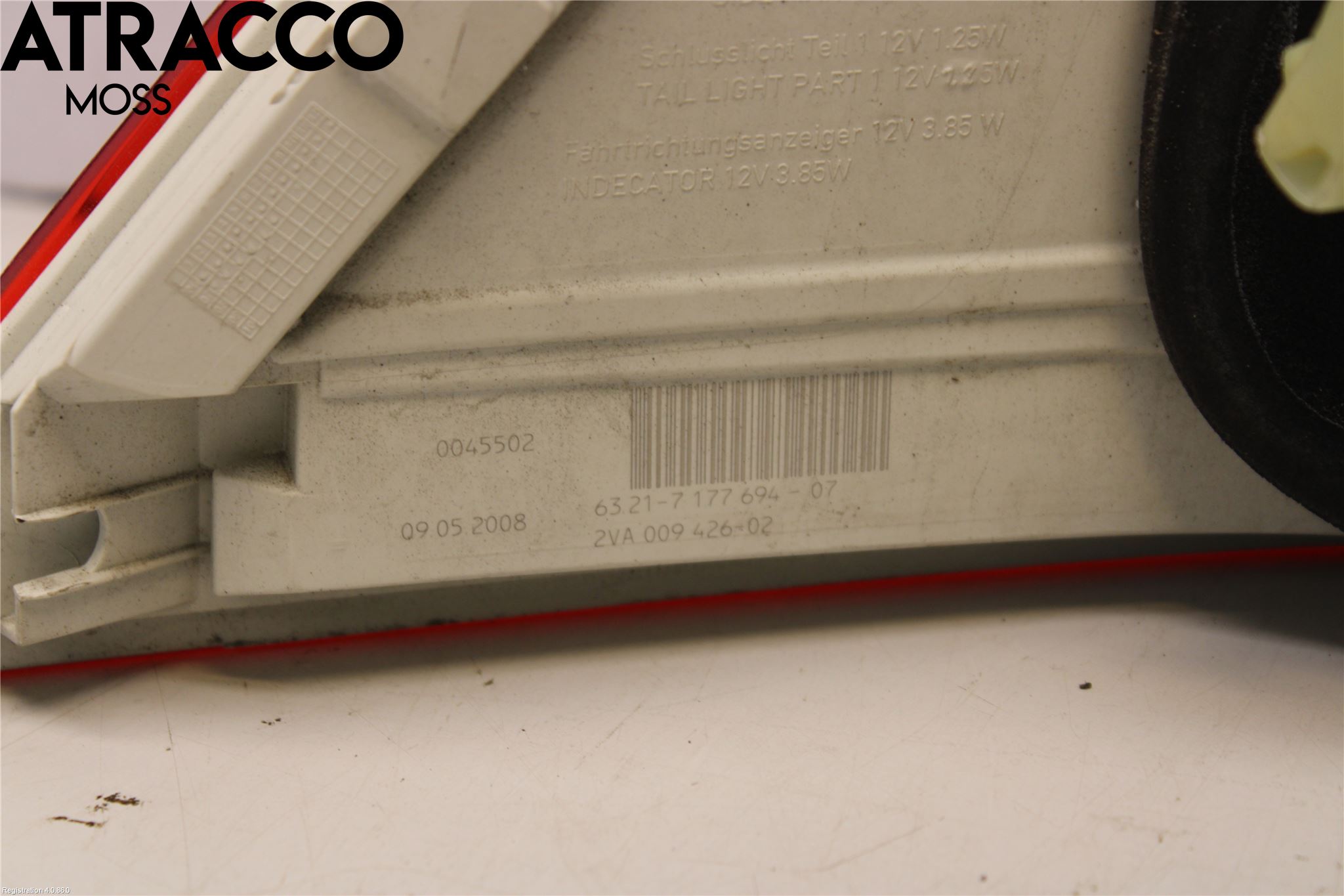 BMW 5 E60/61 Sed/Tou 02-10 Baklykt Høyre