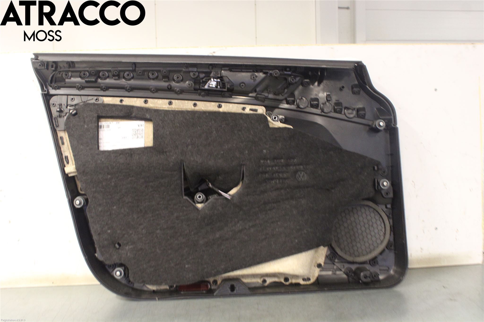 Volkswagen VW GOLF / E-GOLF VII 13-20 Dørtrekk Innlegg Høyre