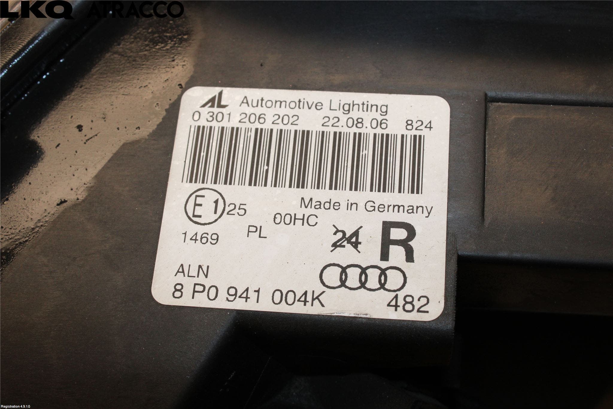 Audi A3/S3 05-13 Frontlykt Høyre