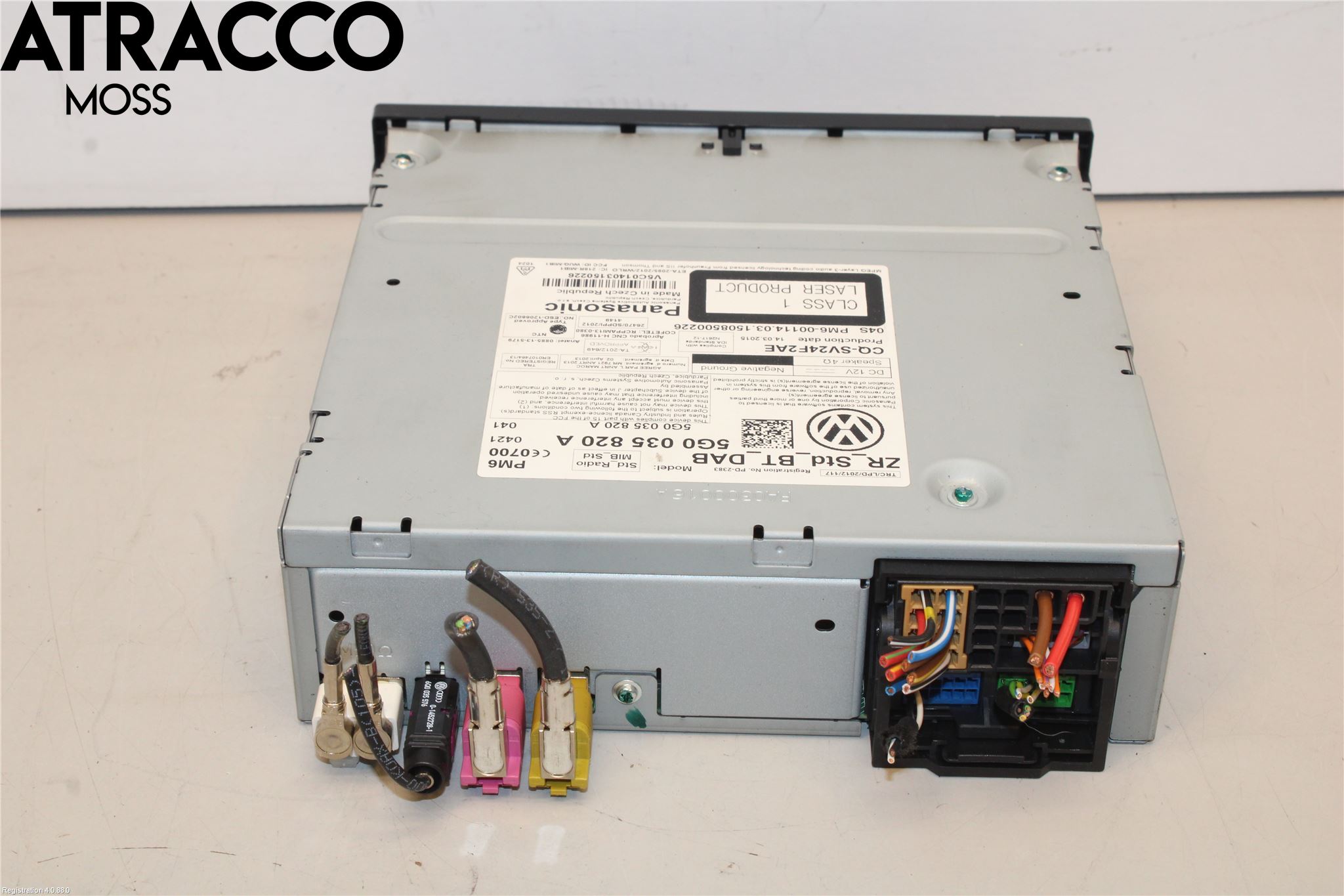 Volkswagen VW GOLF PLUS/CROSS GOLF 04-14 Stereo Radio