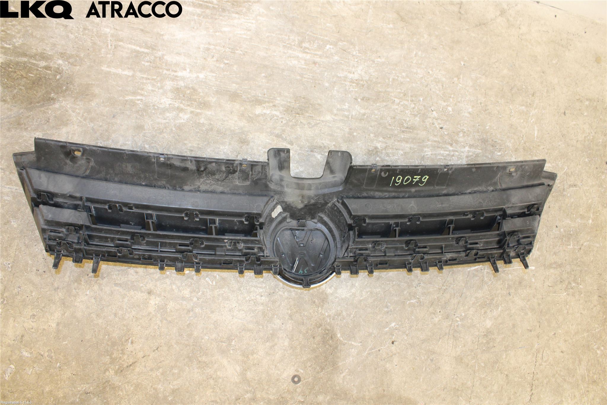 Volkswagen VW GOLF / E-GOLF VII 13-20 Grilldel Midt
