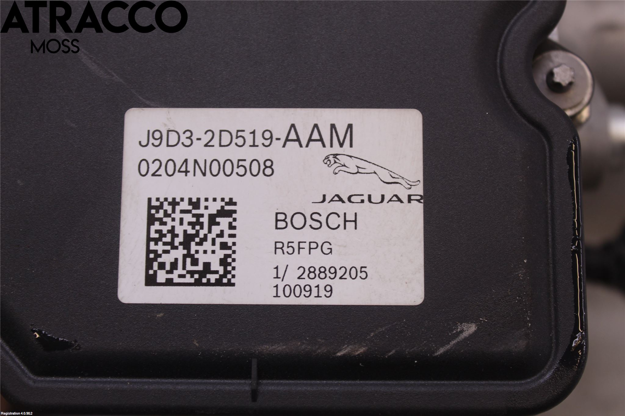 Jaguar I-PACE 18- Brems Hovedsylinder