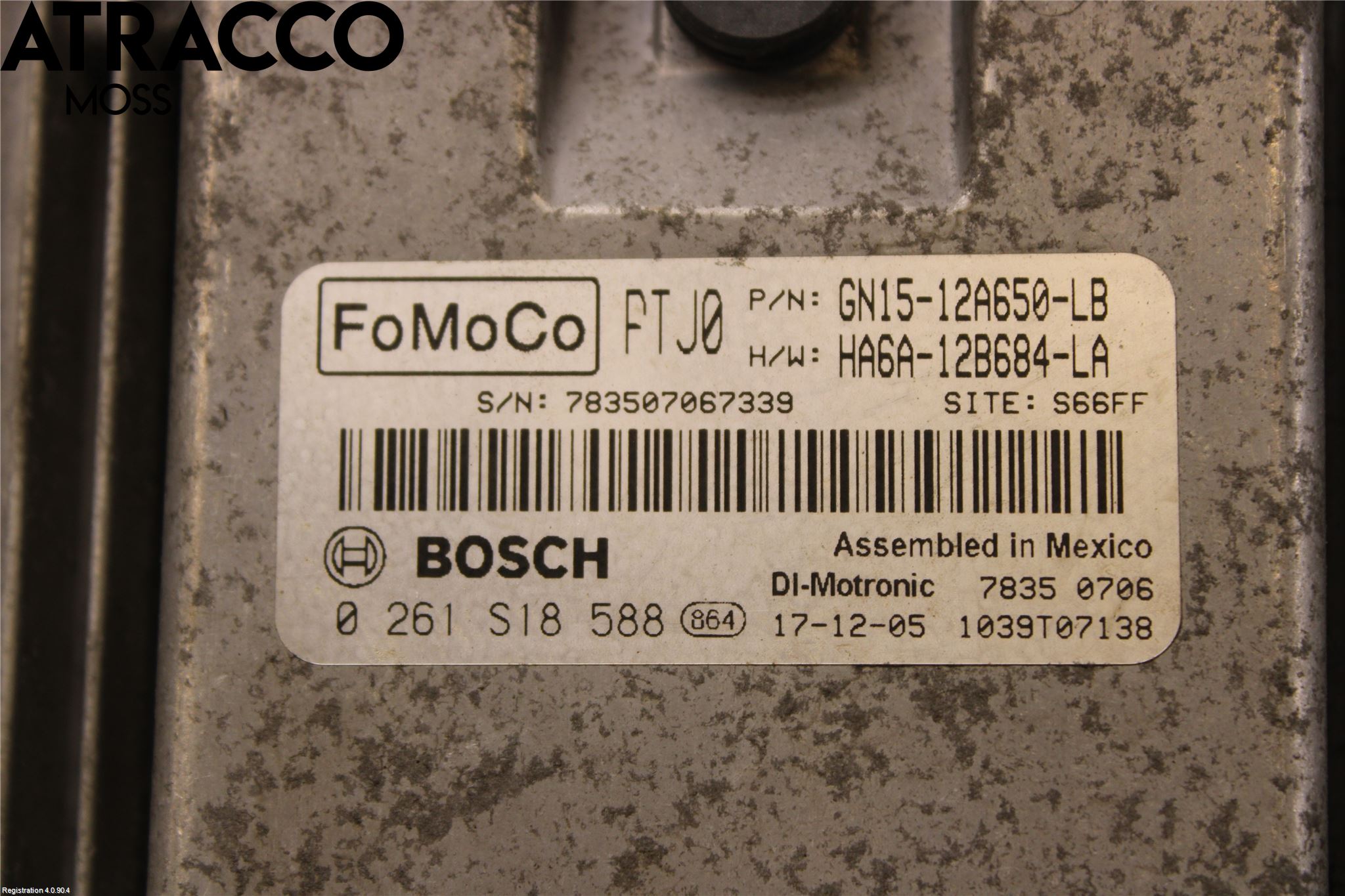 Ford FIESTA (VII) 18-23 Styreenhet Innsprøytning