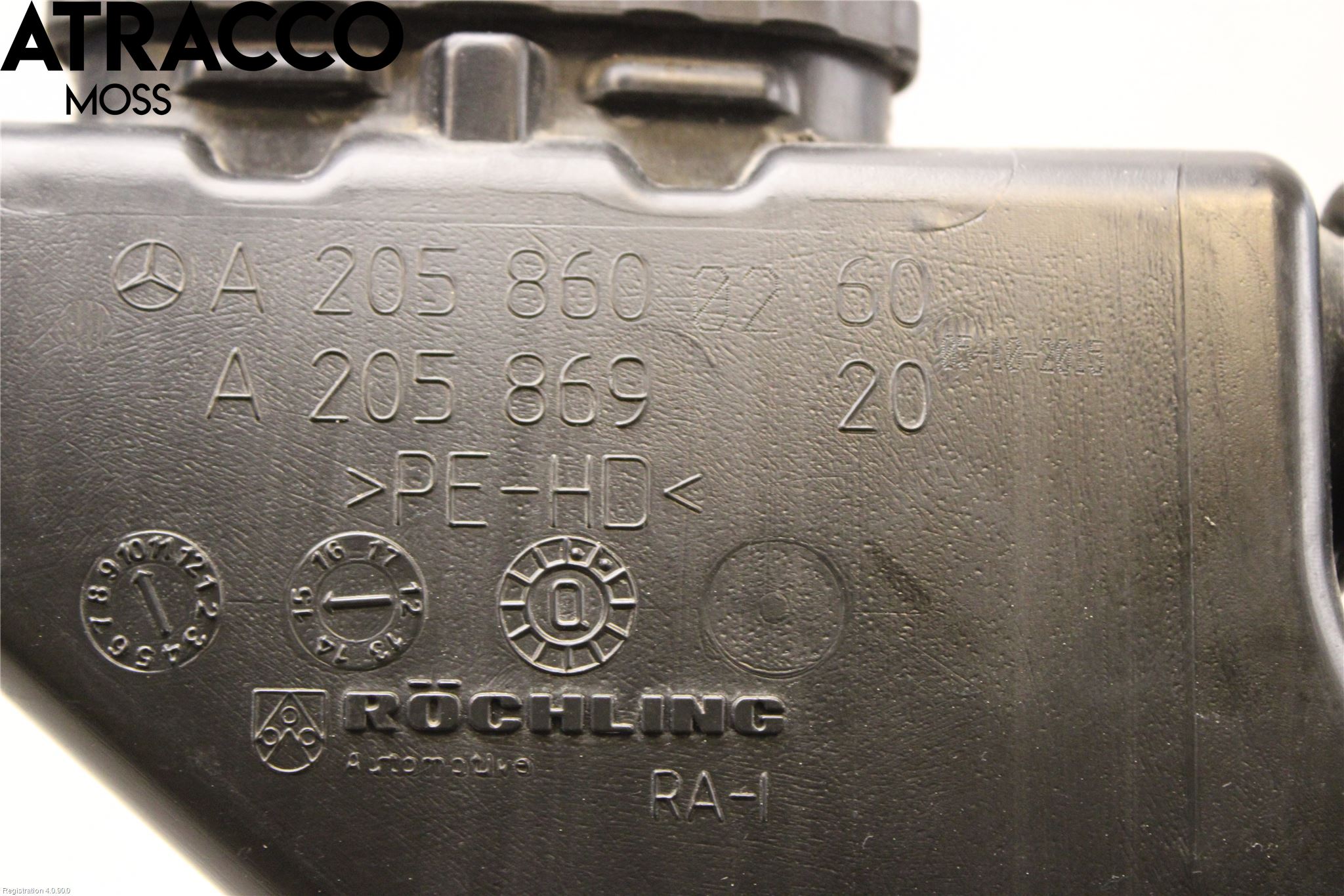 Mercedes-Benz MB C-KLASS (W205) 14-21 Spylerbeholder Frontrute