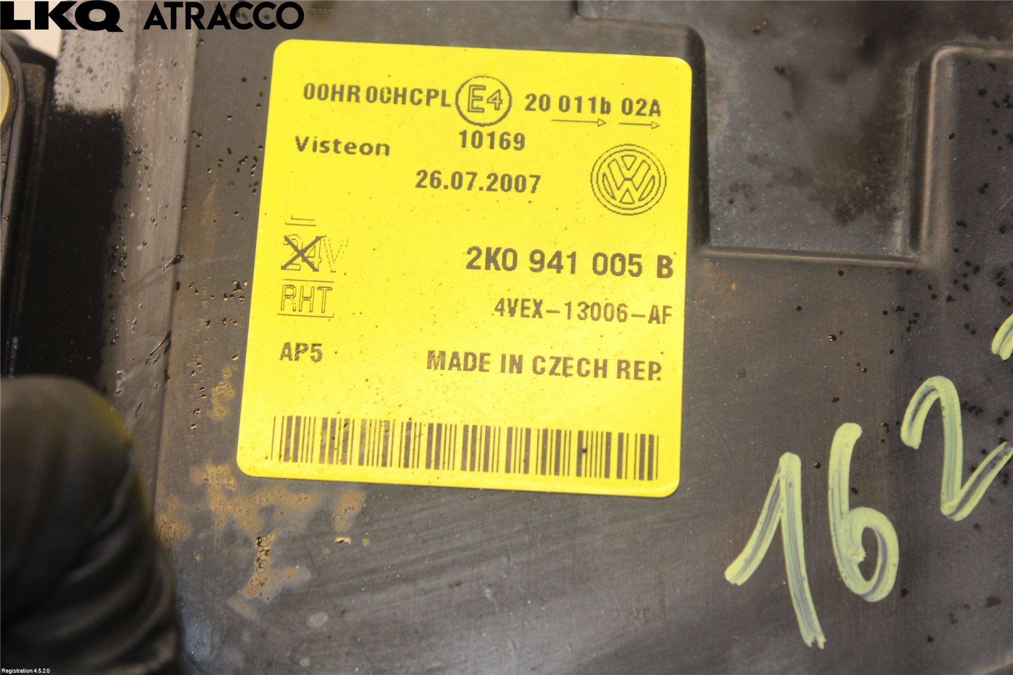 Volkswagen VW CADDY      04-10 Frontlykt Venstre