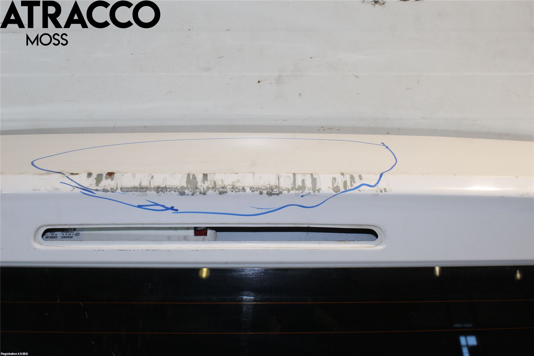 Volkswagen VW CADDY 16-20 Dør Bak Van - Vare Venstre