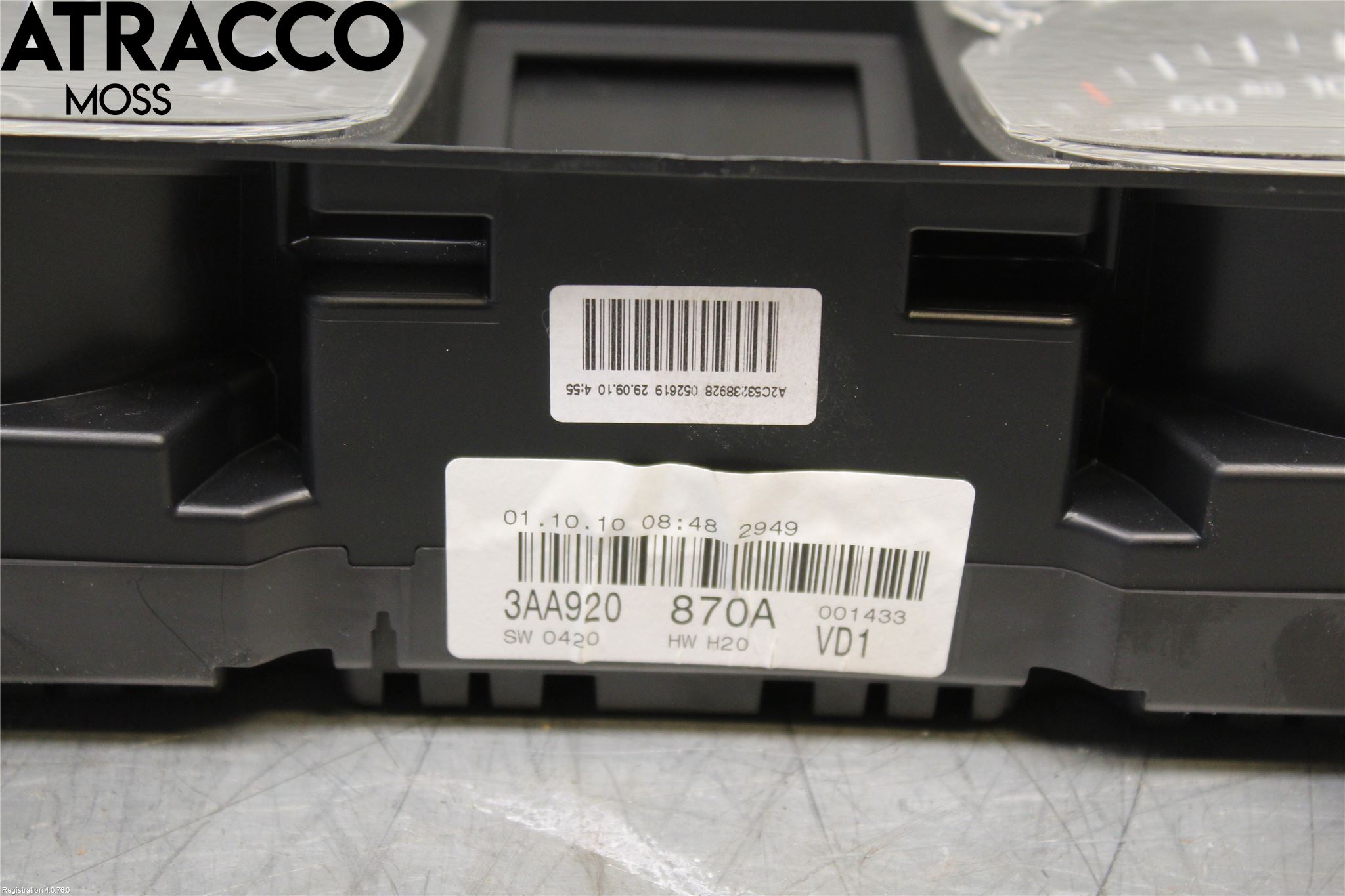 Volkswagen VW PASSAT 11-14 Instr Kombinert