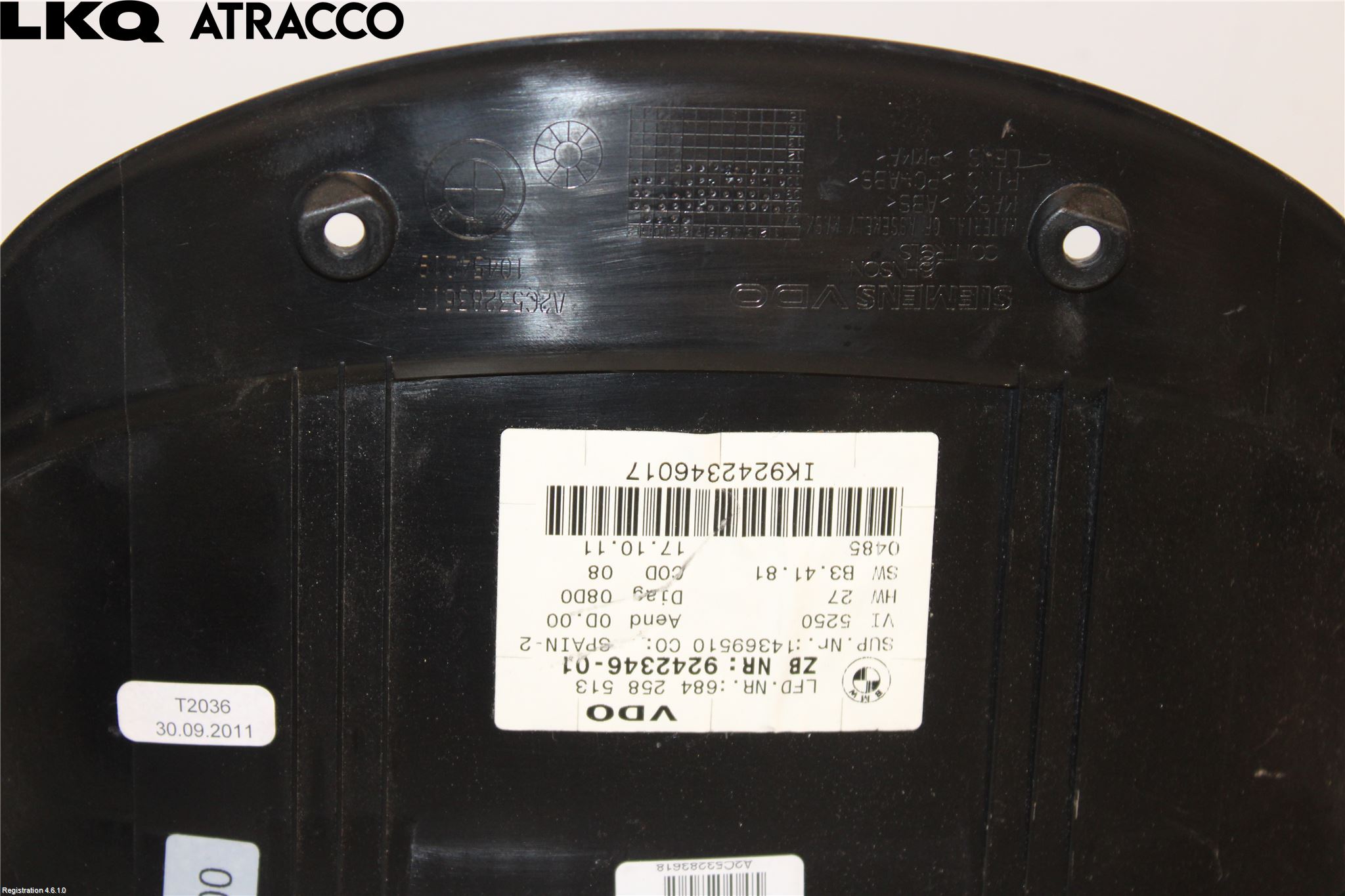 BMW 3 E90/91 SED/TOU 05-12 Instr Kombinert