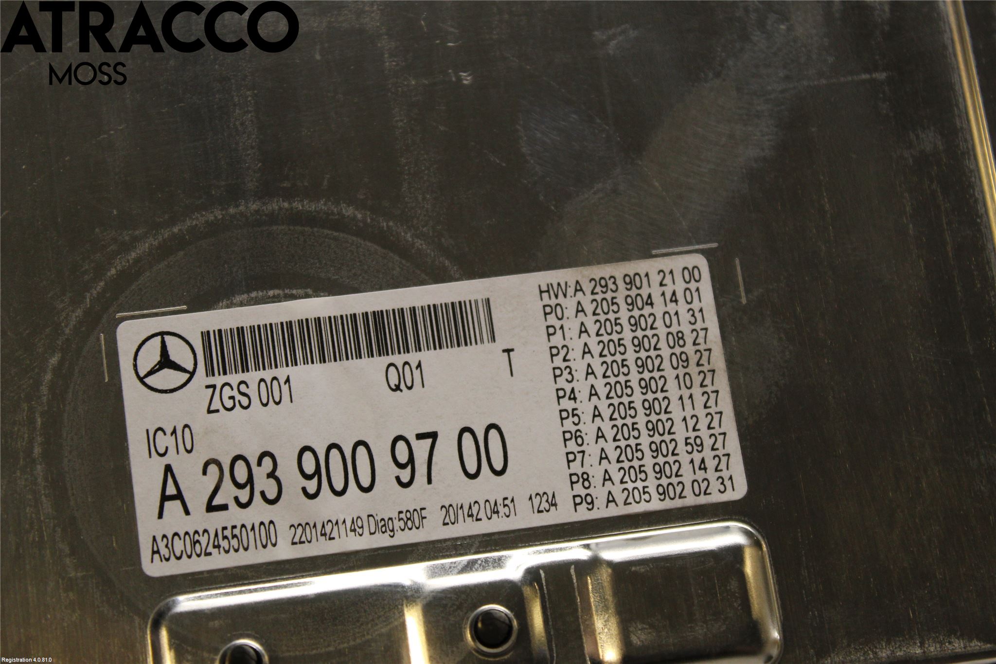 Mercedes-Benz MB EQC (N293) 20- Styreenhet Øvrig