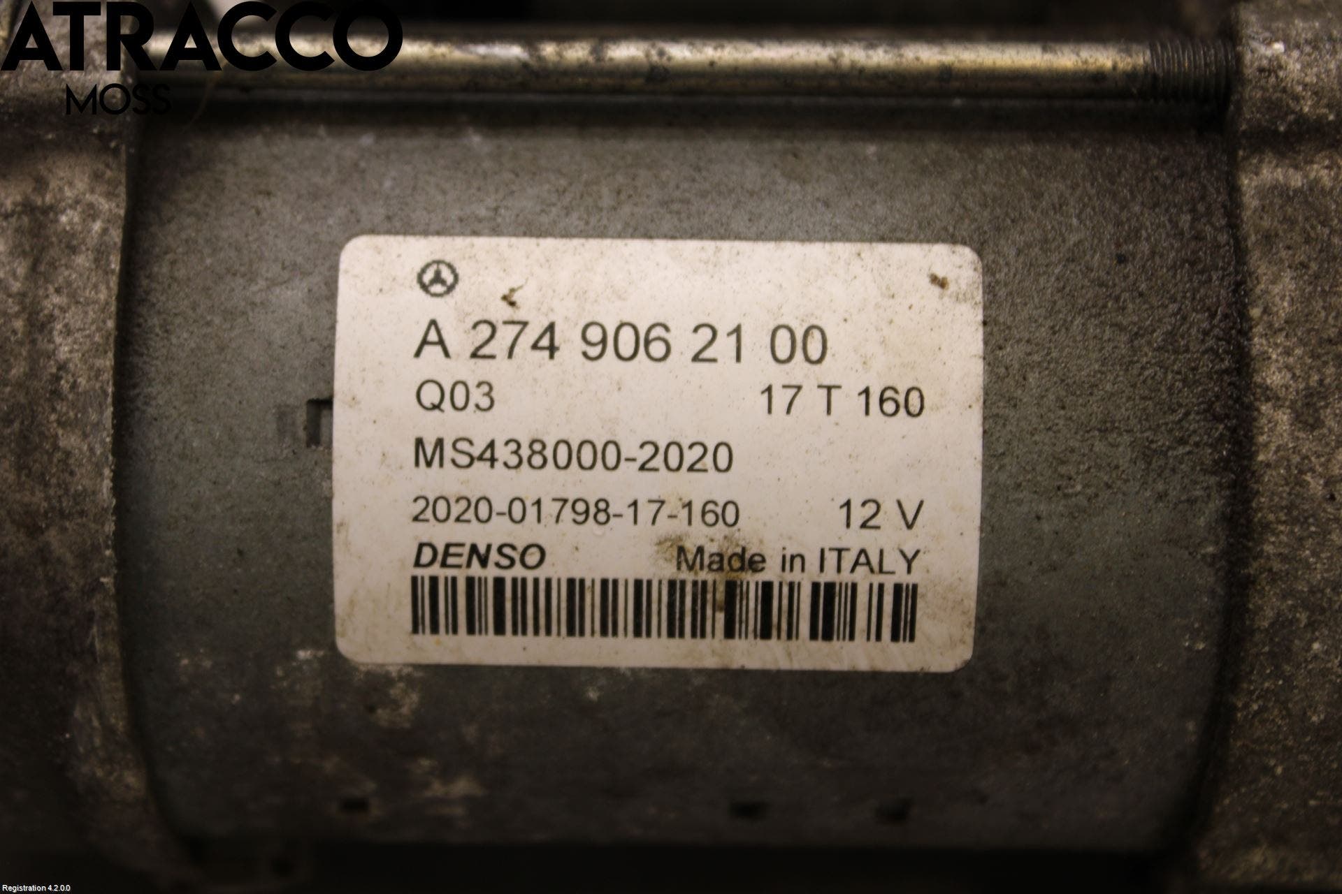 Mercedes-Benz MB E-KLASS (W213) 16-23 Startmotor