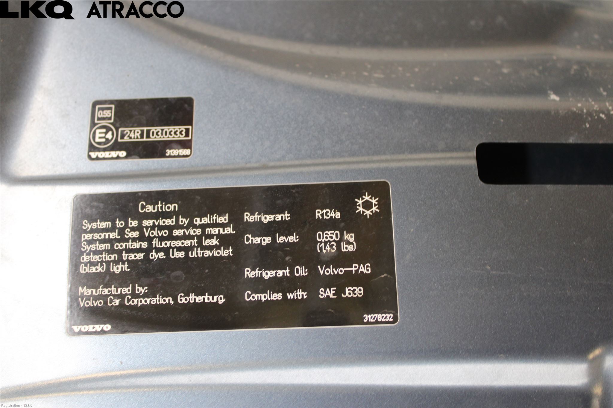 Volvo V40 12-19 Panser