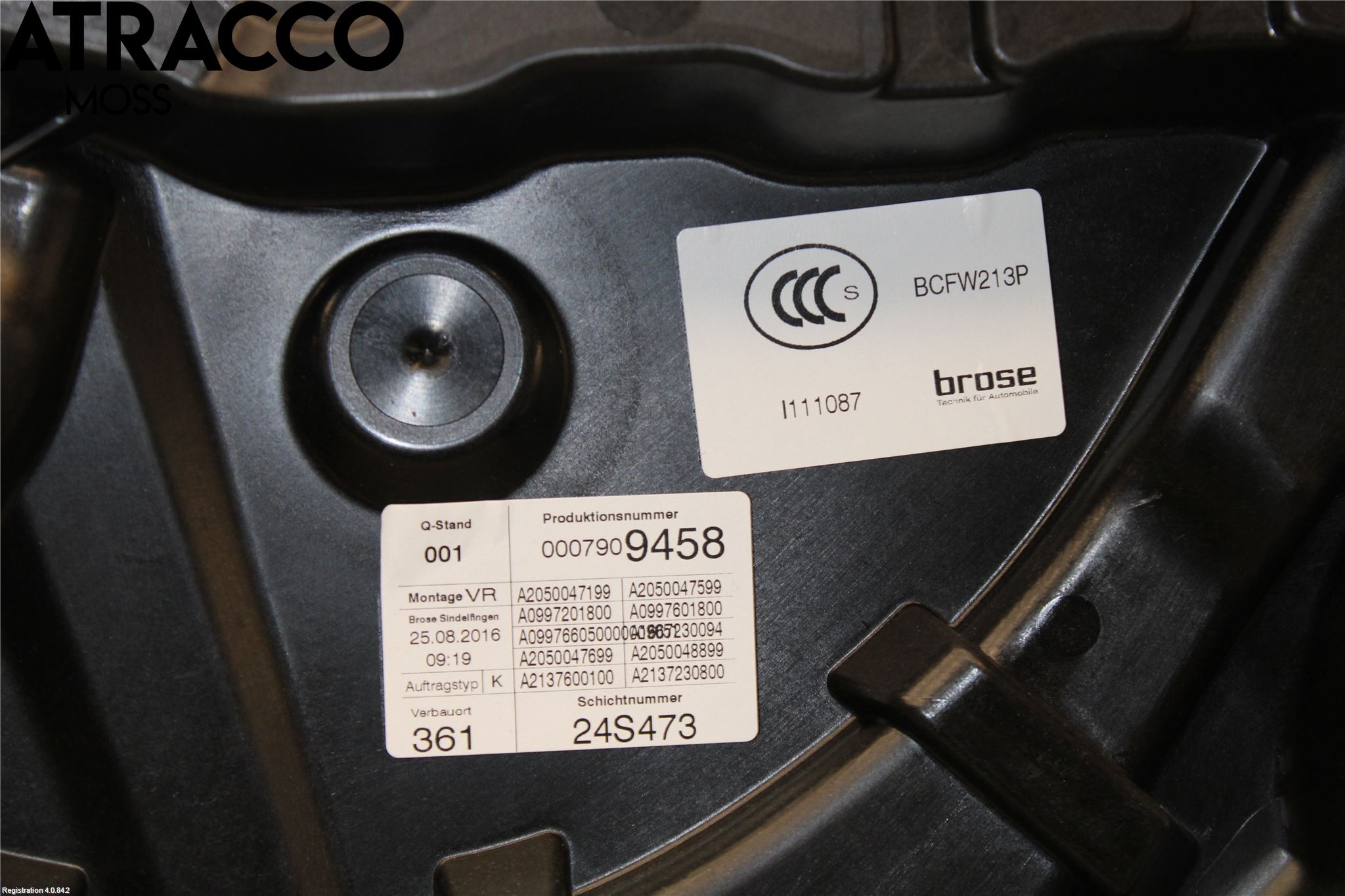 Mercedes-Benz MB E-KLASS (W213) 16-23 Vindusheis