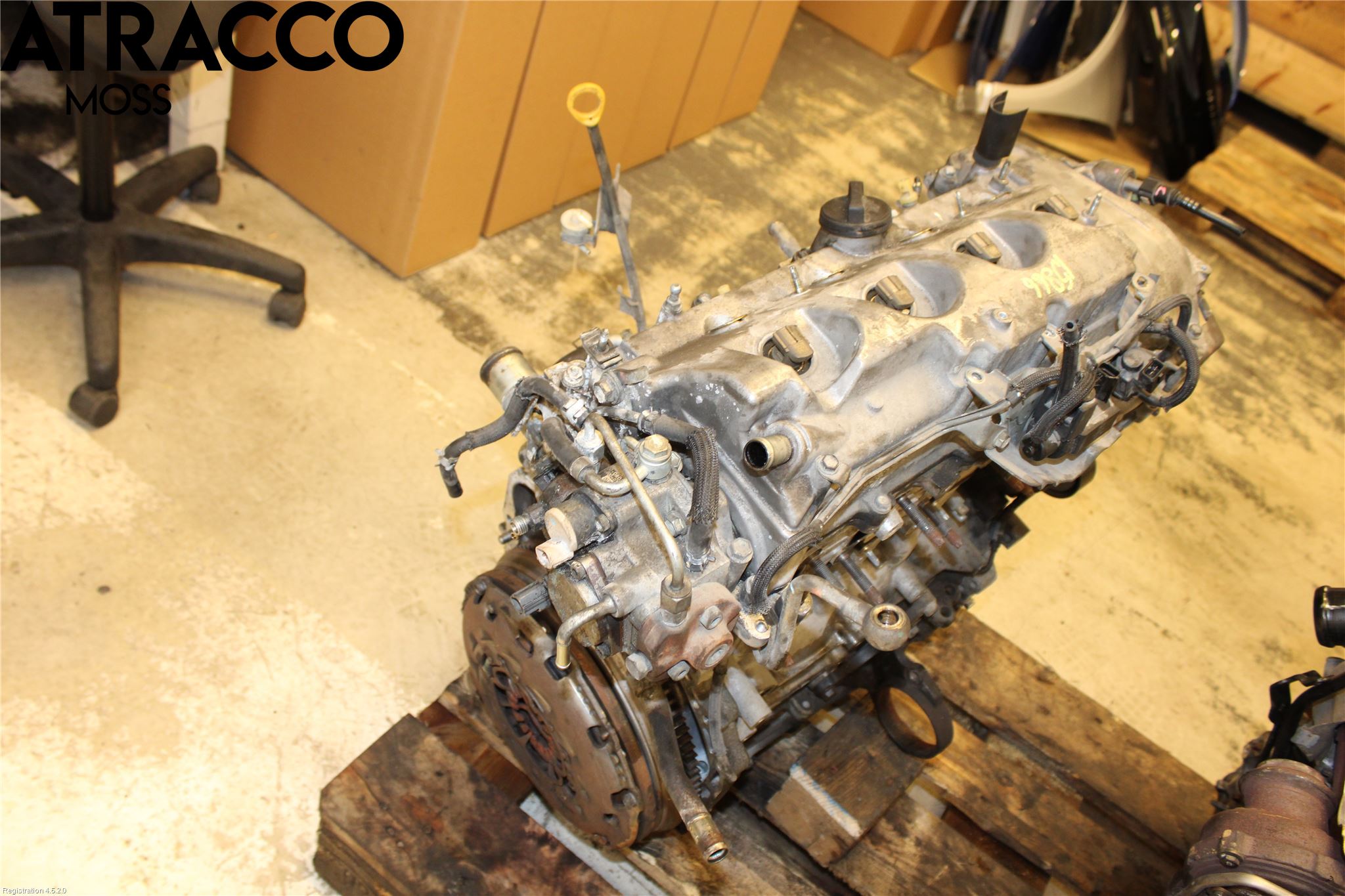 Toyota AVENSIS 07-08 Motor Diesel