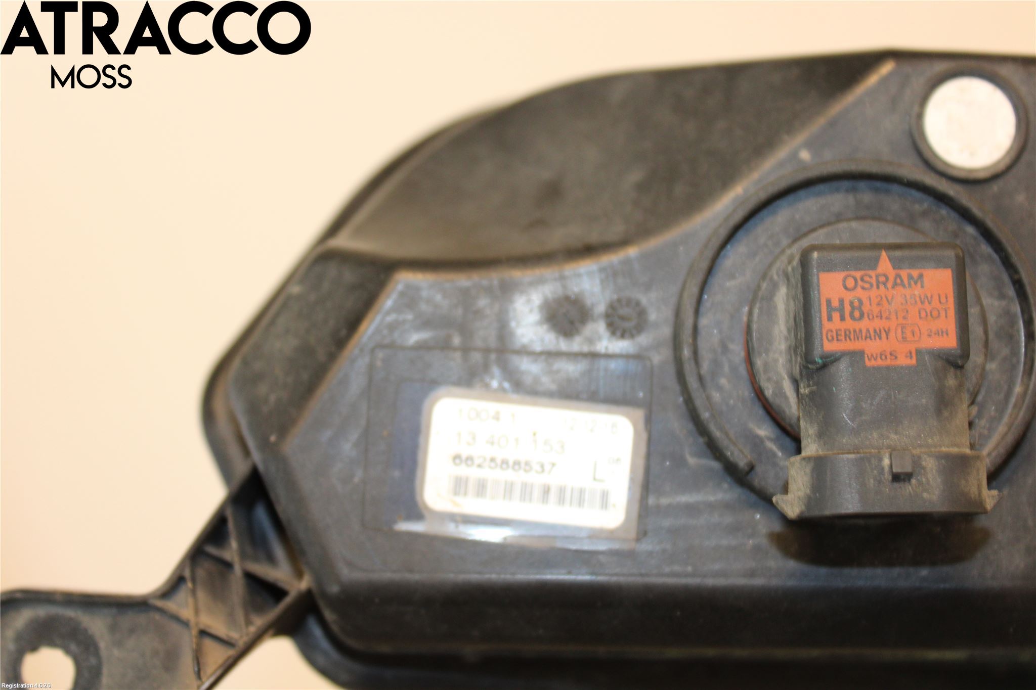 Opel ASTRA K 16-22 Frontlykt-Kurve-Tåkelys