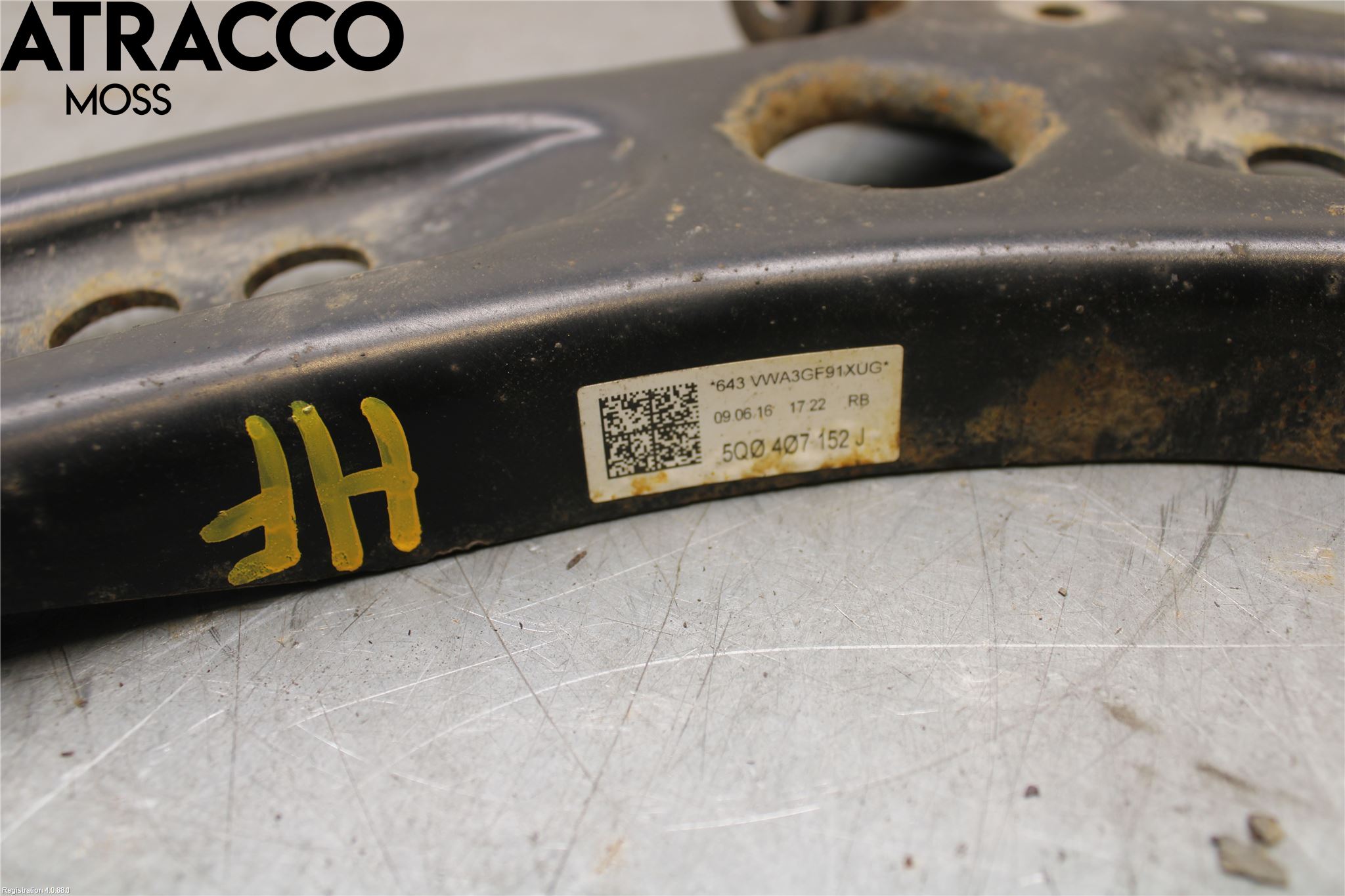 Volkswagen VW GOLF / E-GOLF VII 13-20 Bærearm Foran Høyre Nedre