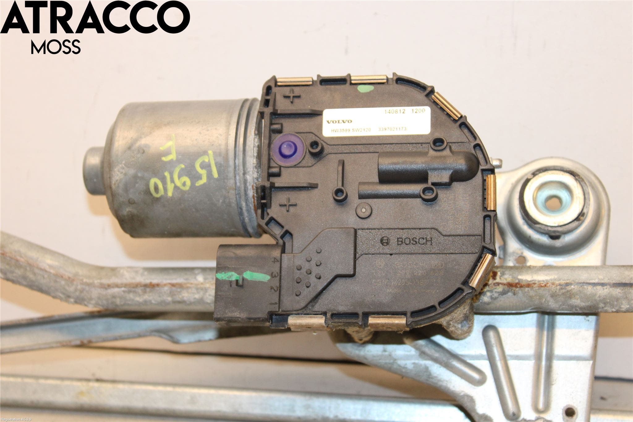 Volvo S60 14-18 Viskermotor Frontrute