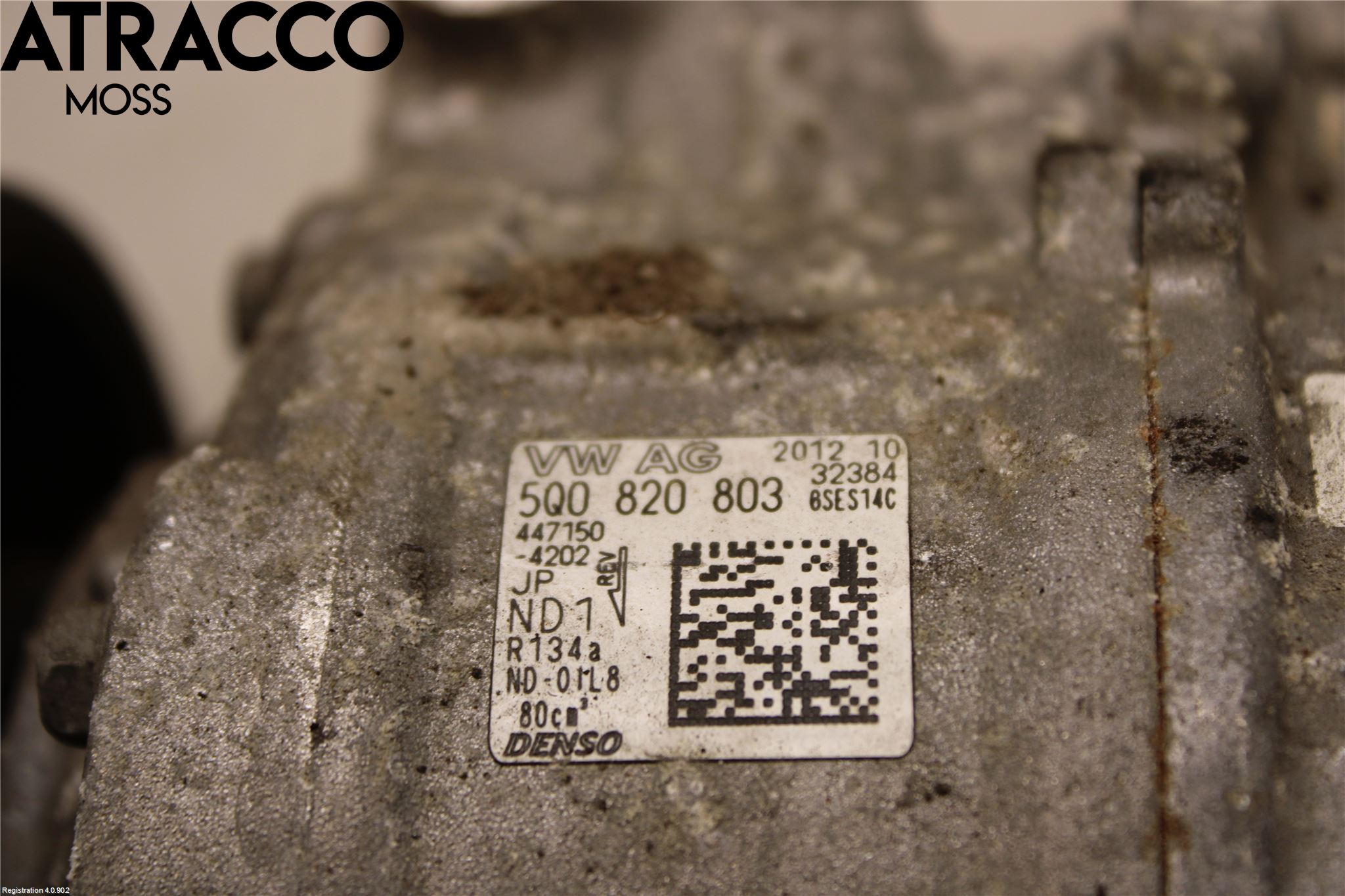 Volkswagen VW GOLF / E-GOLF VII 13-20 Varme Ac Kompressor