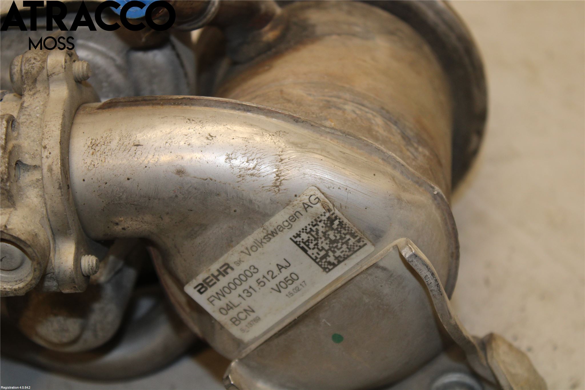 Volkswagen VW CADDY 16-20 Eksos Kjøler