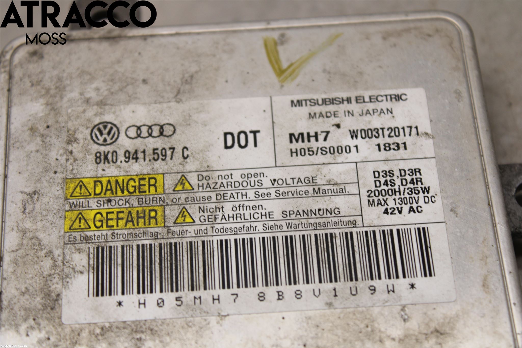 Audi A6/S6 4G 11-18 Styreenhet Xenon