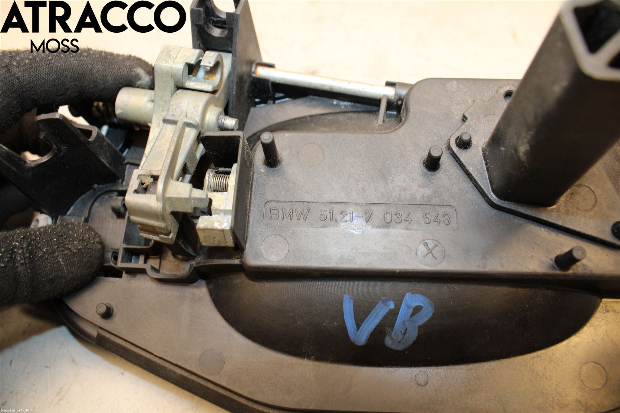 BMW 5 E60/61 Sed/Tou 02-10 Dørhandtak Ytre Venstre