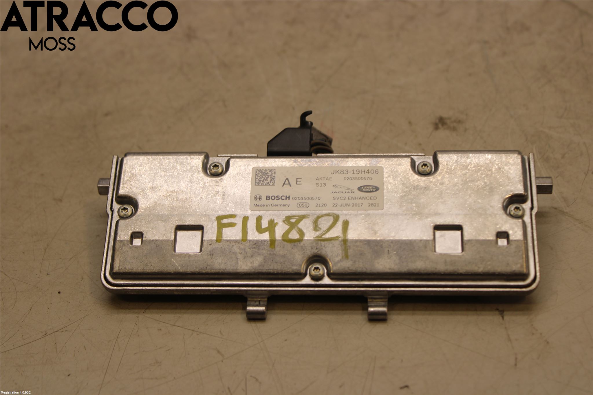 Jaguar F-PACE Parkeringshjelp Kamera