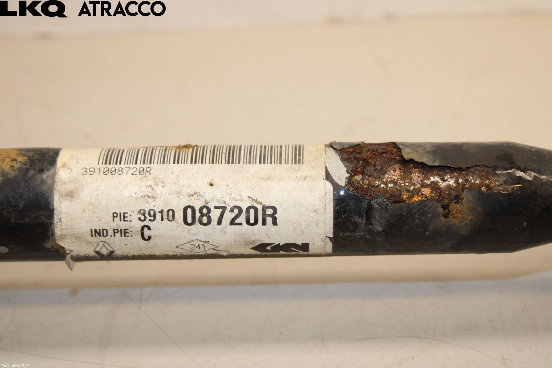 Renault ZOE/E-TECH 13- Drivaksel Foran Kompl Høyre