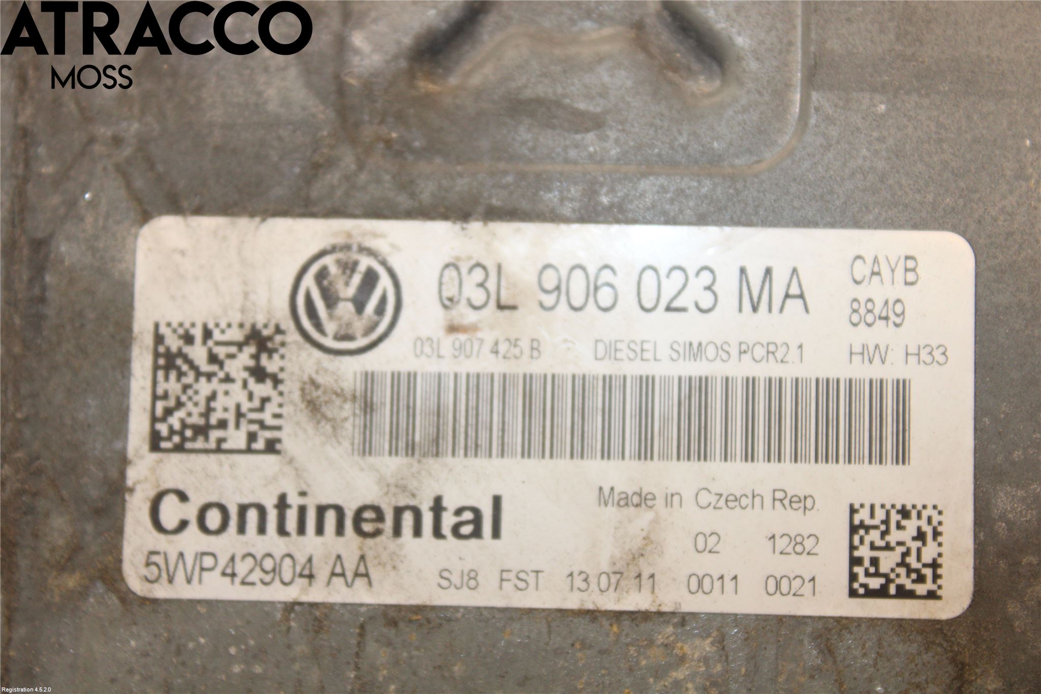 Volkswagen VW POLO 10-17 Styreenhet Innsprøytning