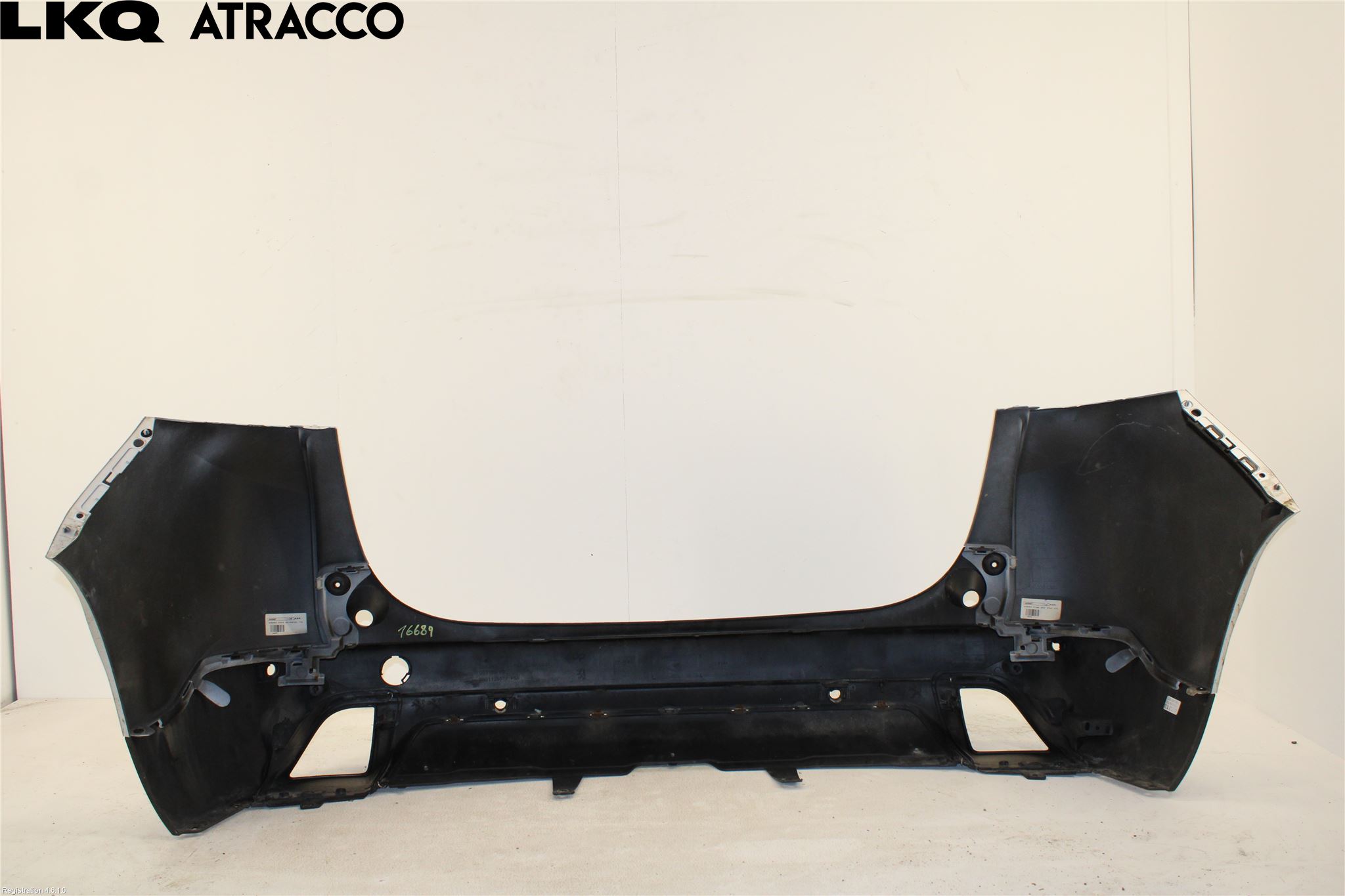 Peugeot 2008 13-20 Støtfanger Bak