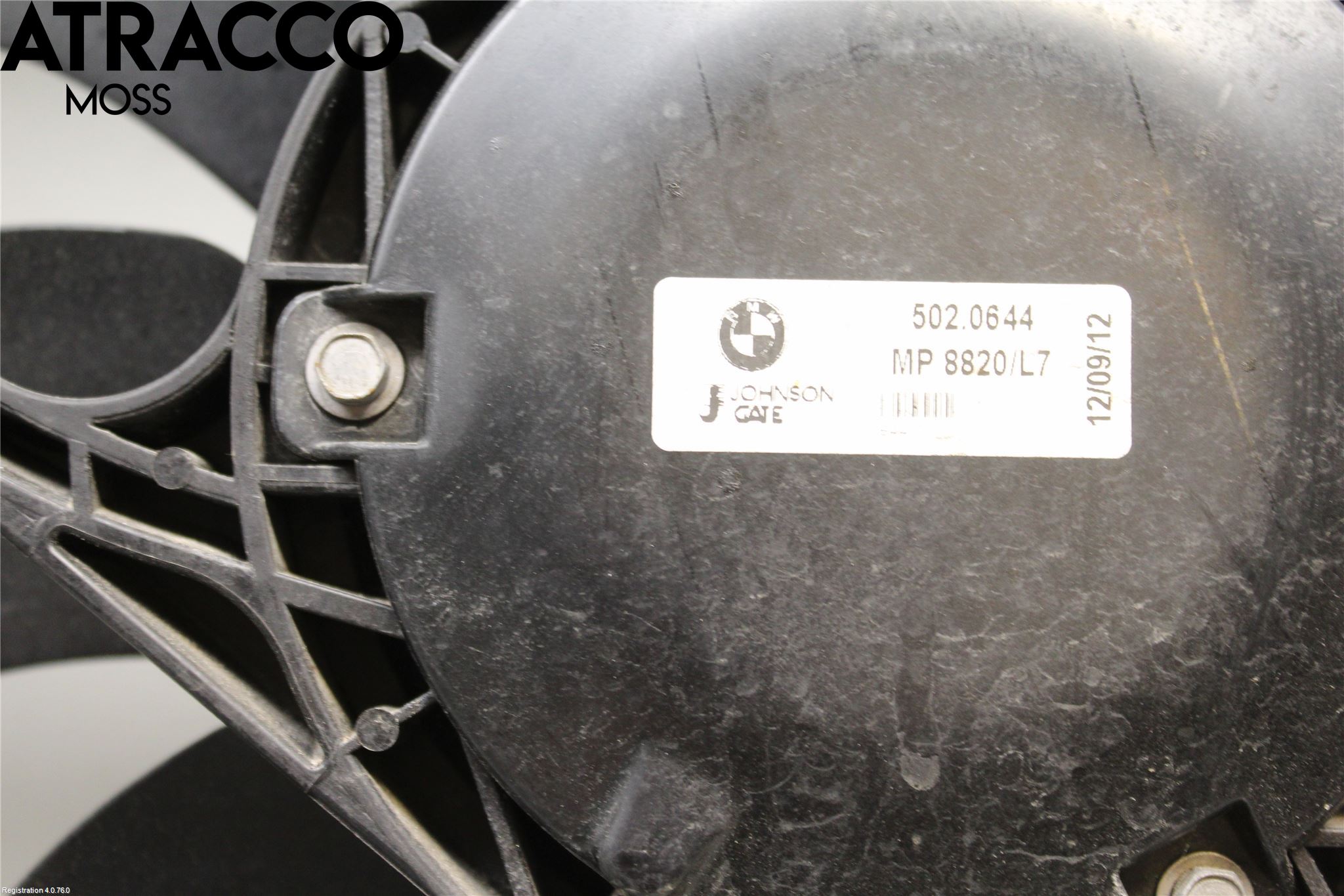 BMW 1 F20/F21 11-19 Kjølevifte Elektrisk