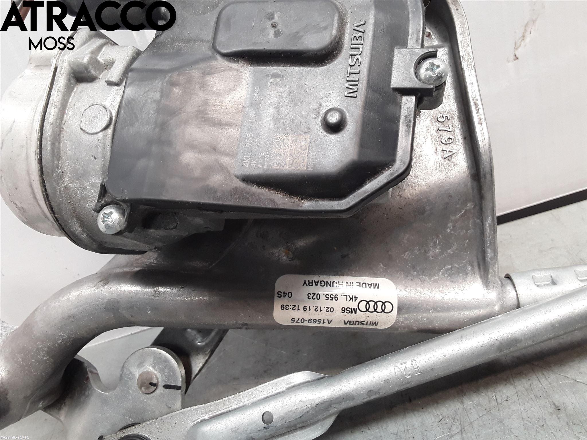 Audi E-TRON, S GE 19- Viskermotor Frontrute