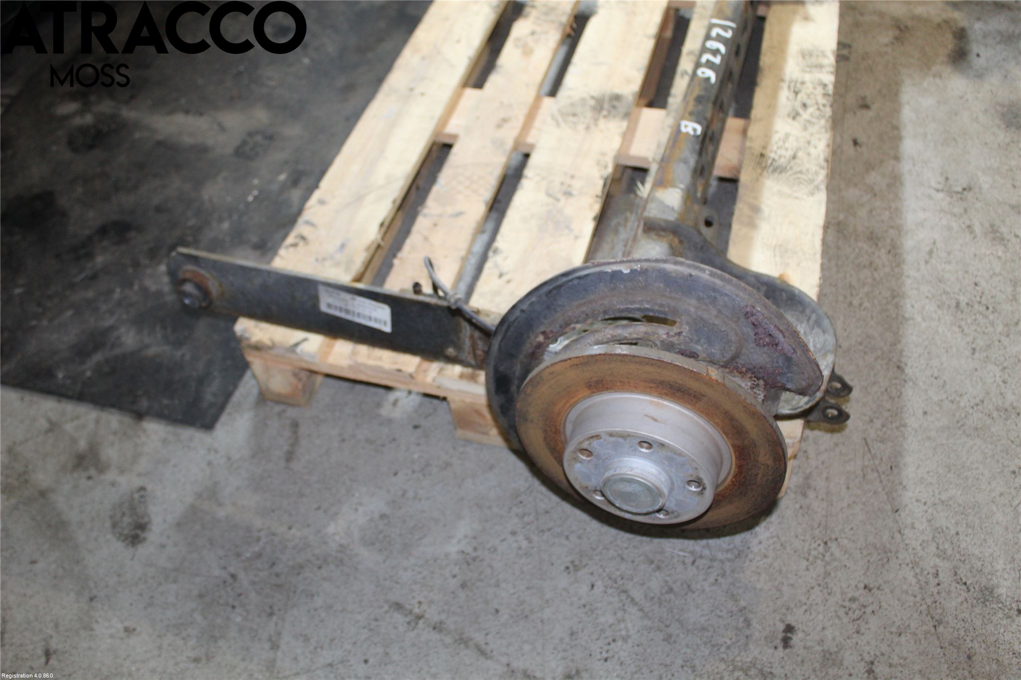 Opel VIVARO 15-19 Bakaksel Feste Travers-Ramme