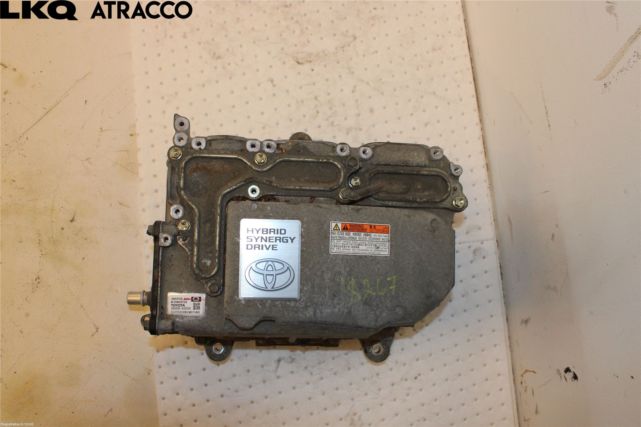 Toyota YARIS XP130 15-20 Dc-Cd Omformer Hybrid