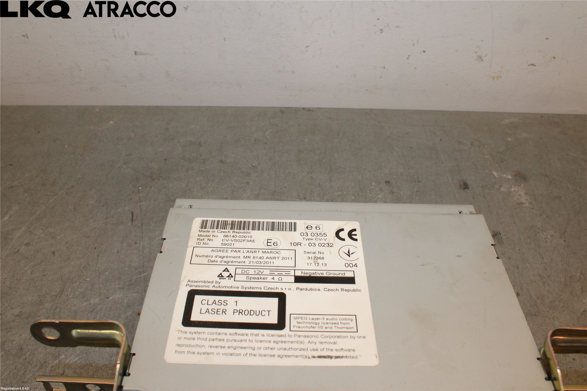 Toyota AURIS 13-19 Stereo Radio