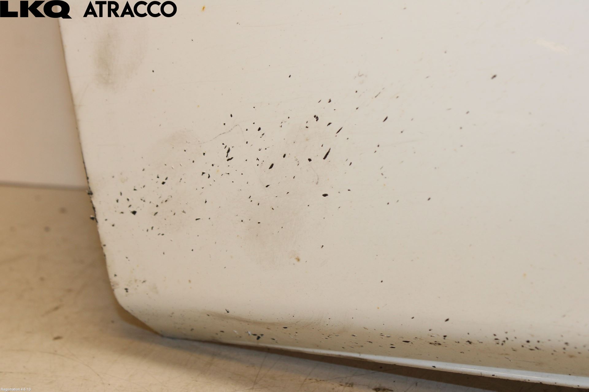 Ford TRANSIT/TOURNEO CUSTOM 13-24 Støtfanger Bak Hjørne Venstre