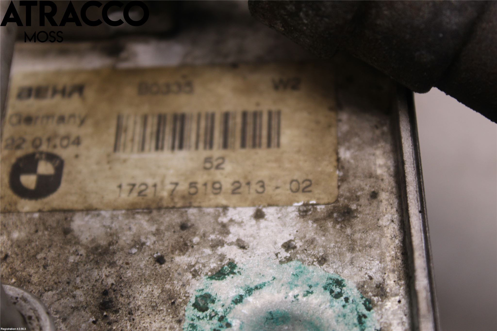 BMW 5 E60/61 Sed/Tou 02-10 Radiator Oljekjøler Automatgea