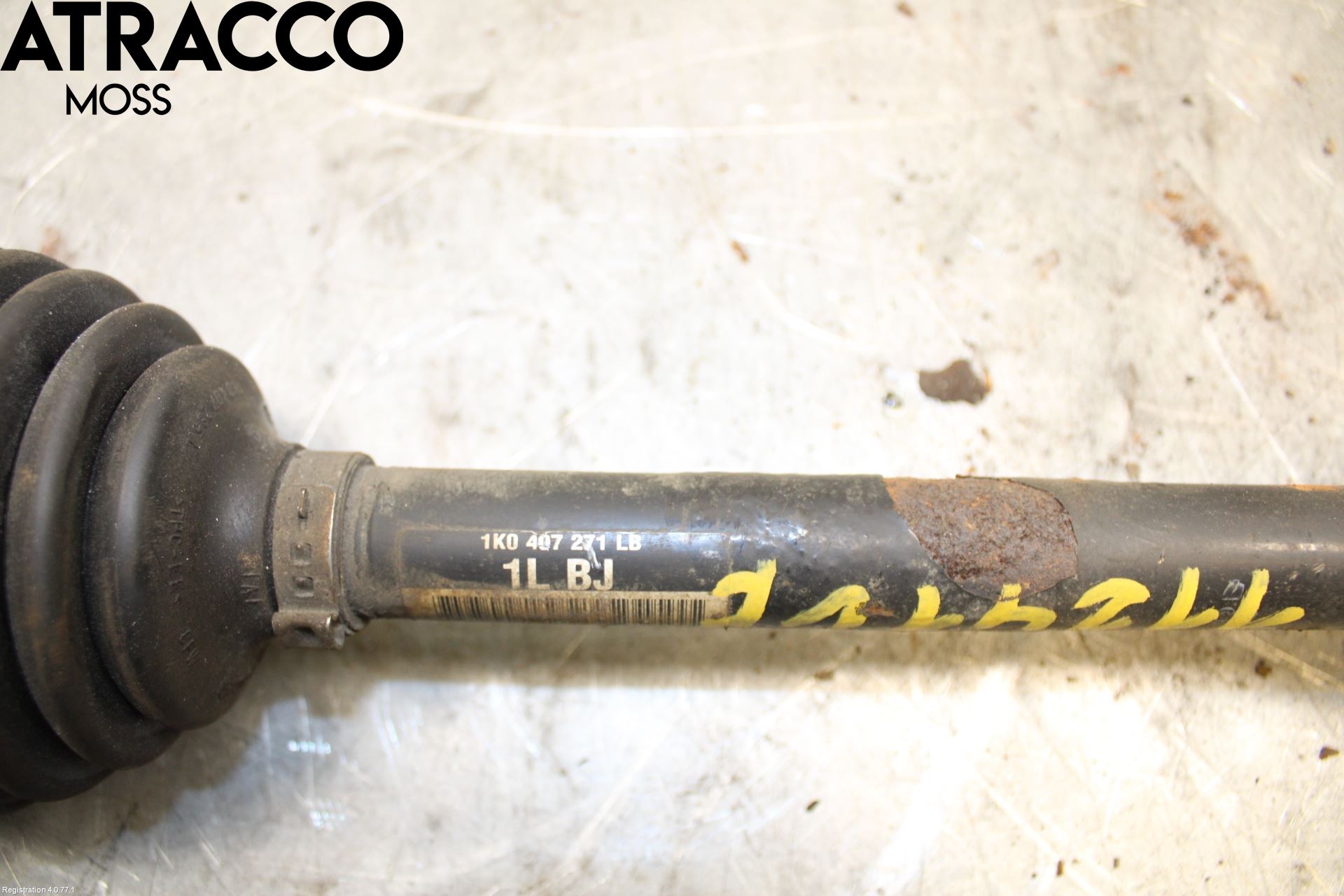 Volkswagen VW GOLF / E-GOLF VII 13-20 Drivaksel Foran Kompl Venstre