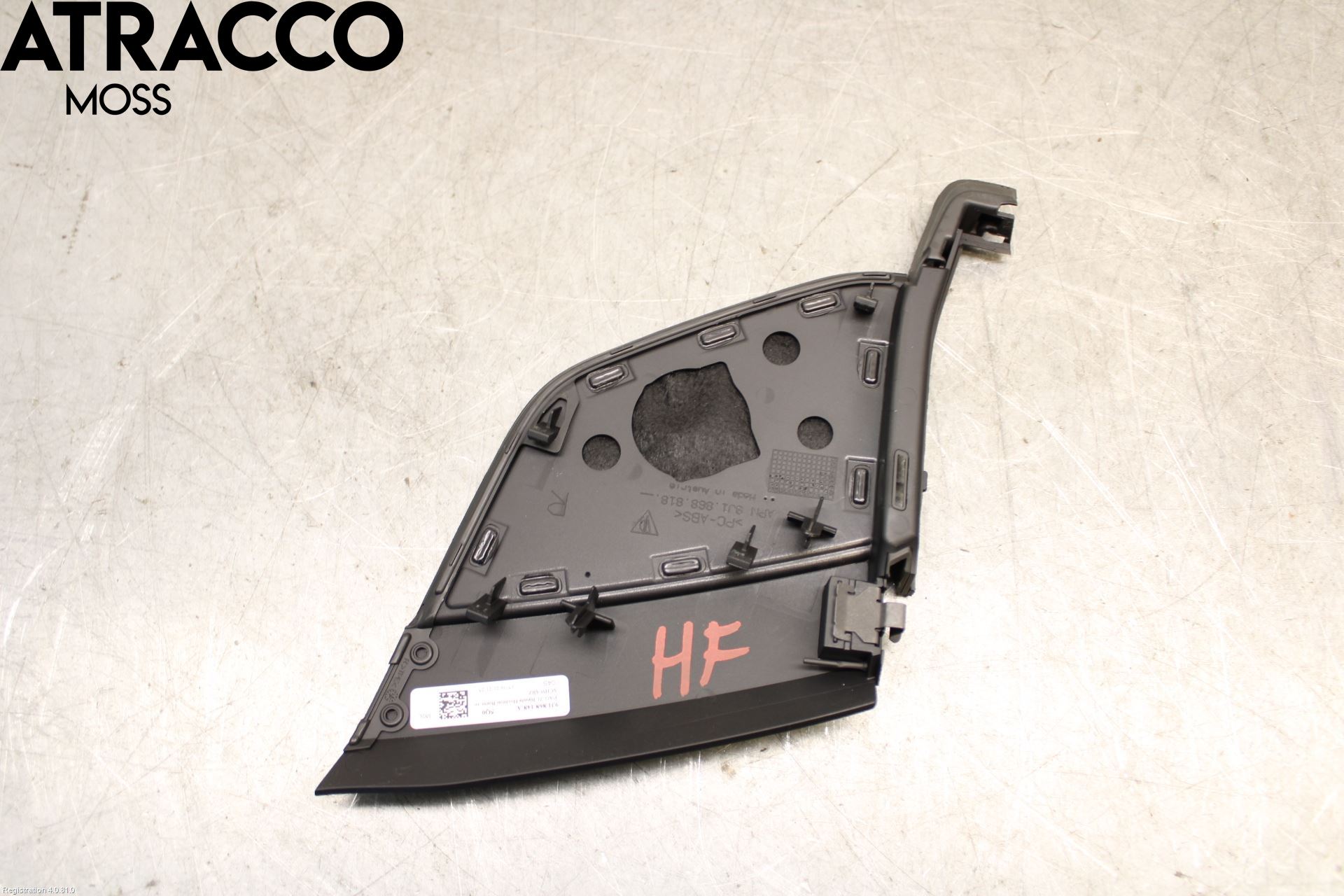 Porsche TAYCAN 20- Innr Dekor Instrbord