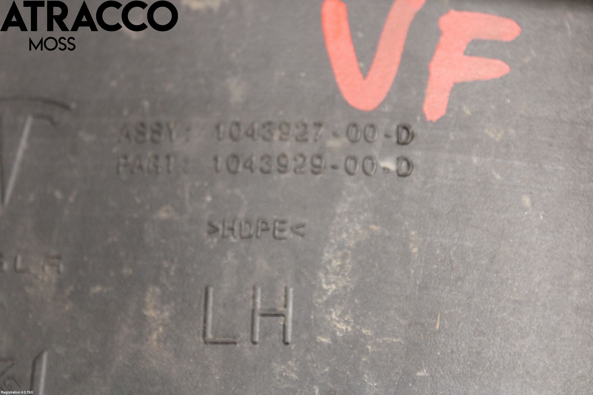 Tesla MODEL X 16- Luftstyring Front