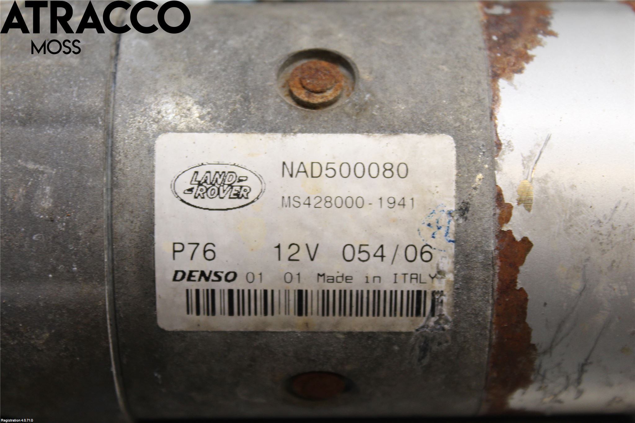 Landrover RANGE ROVER SPORT (L320) 05-09 Startmotor