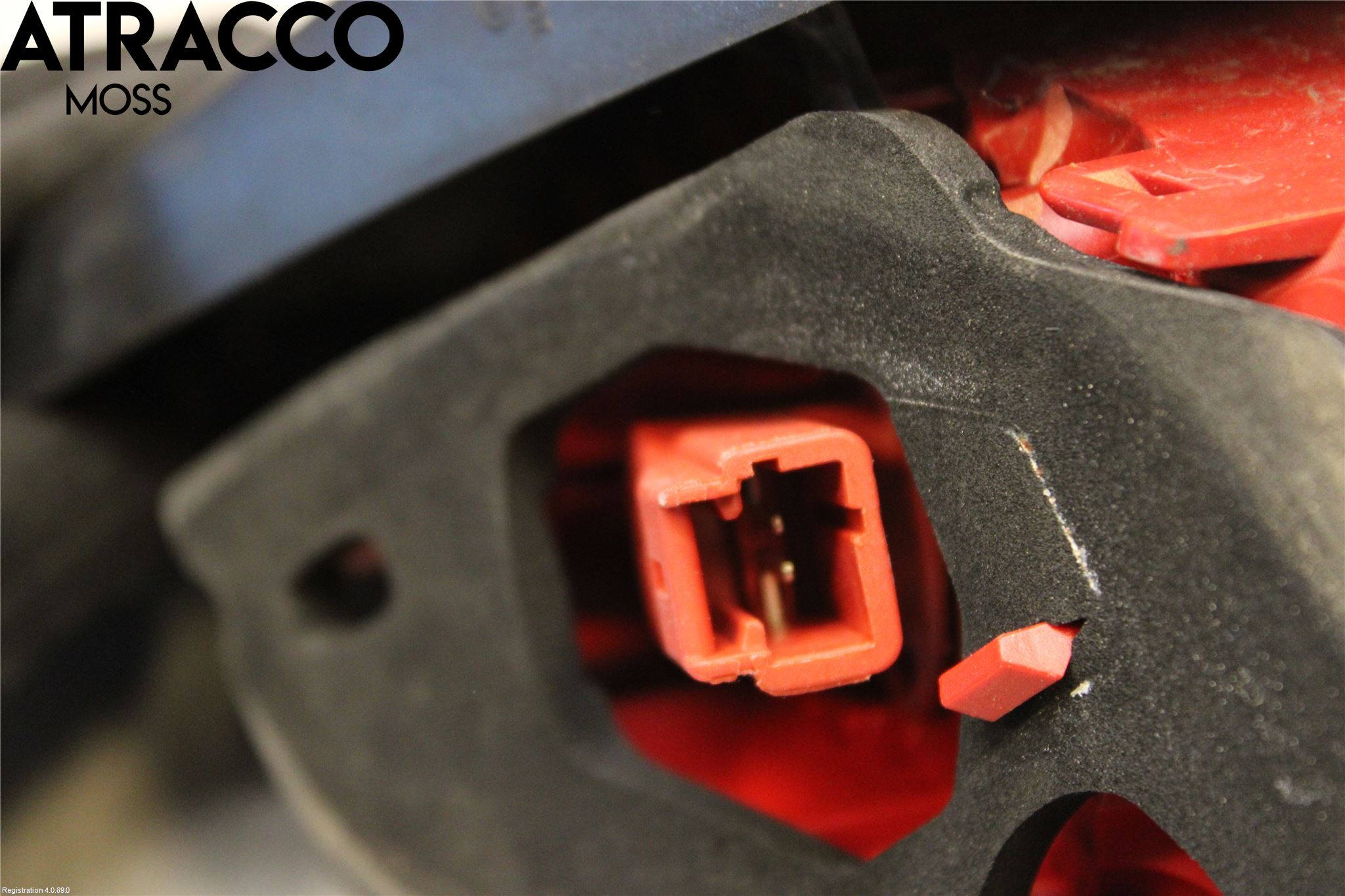 Peugeot 3008 09-16 Baklykt Venstre  På Luke(Indre