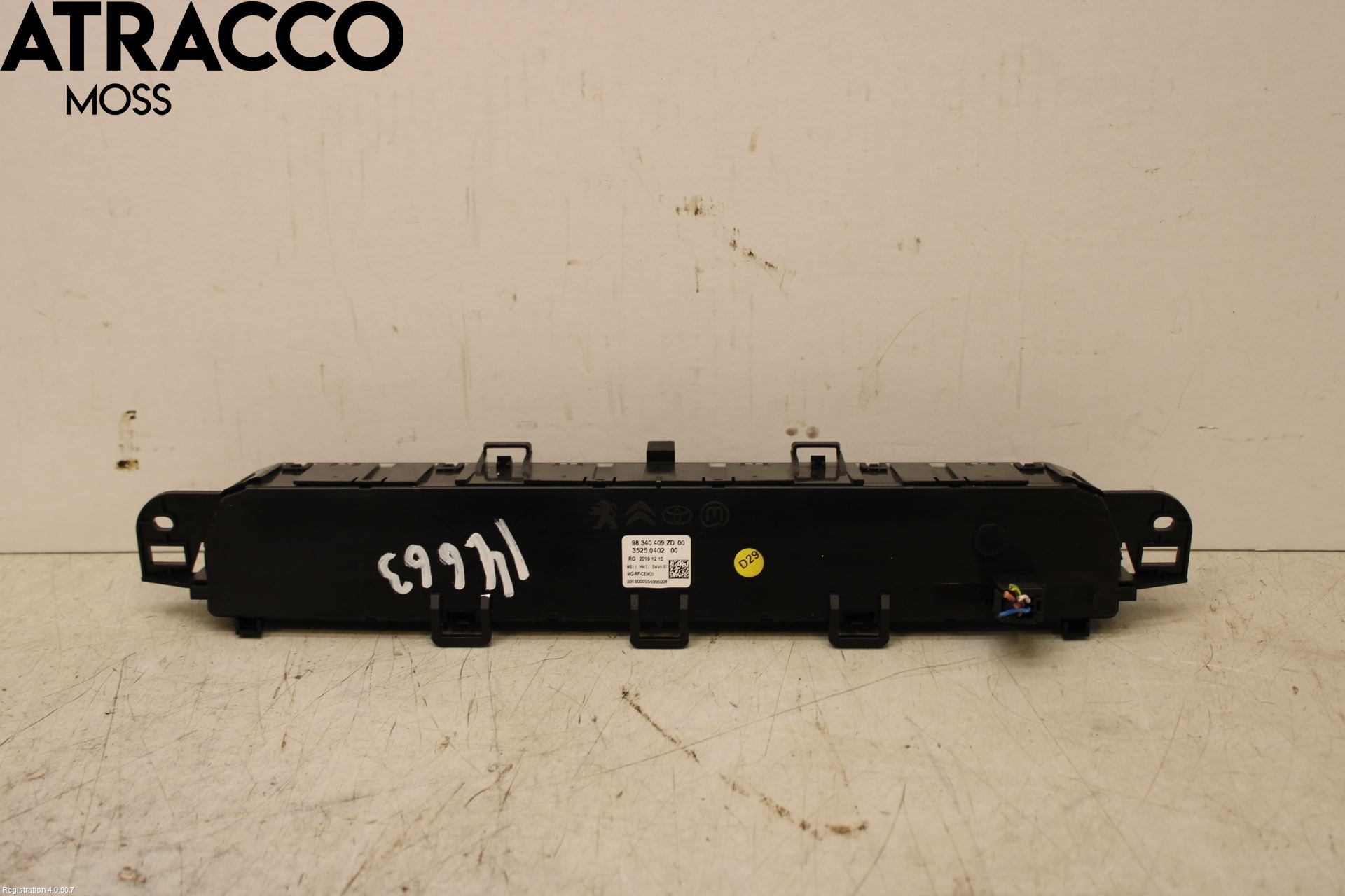 Peugeot EXPERT/E-EXPERT 17- Varme Ac Betjening-Display