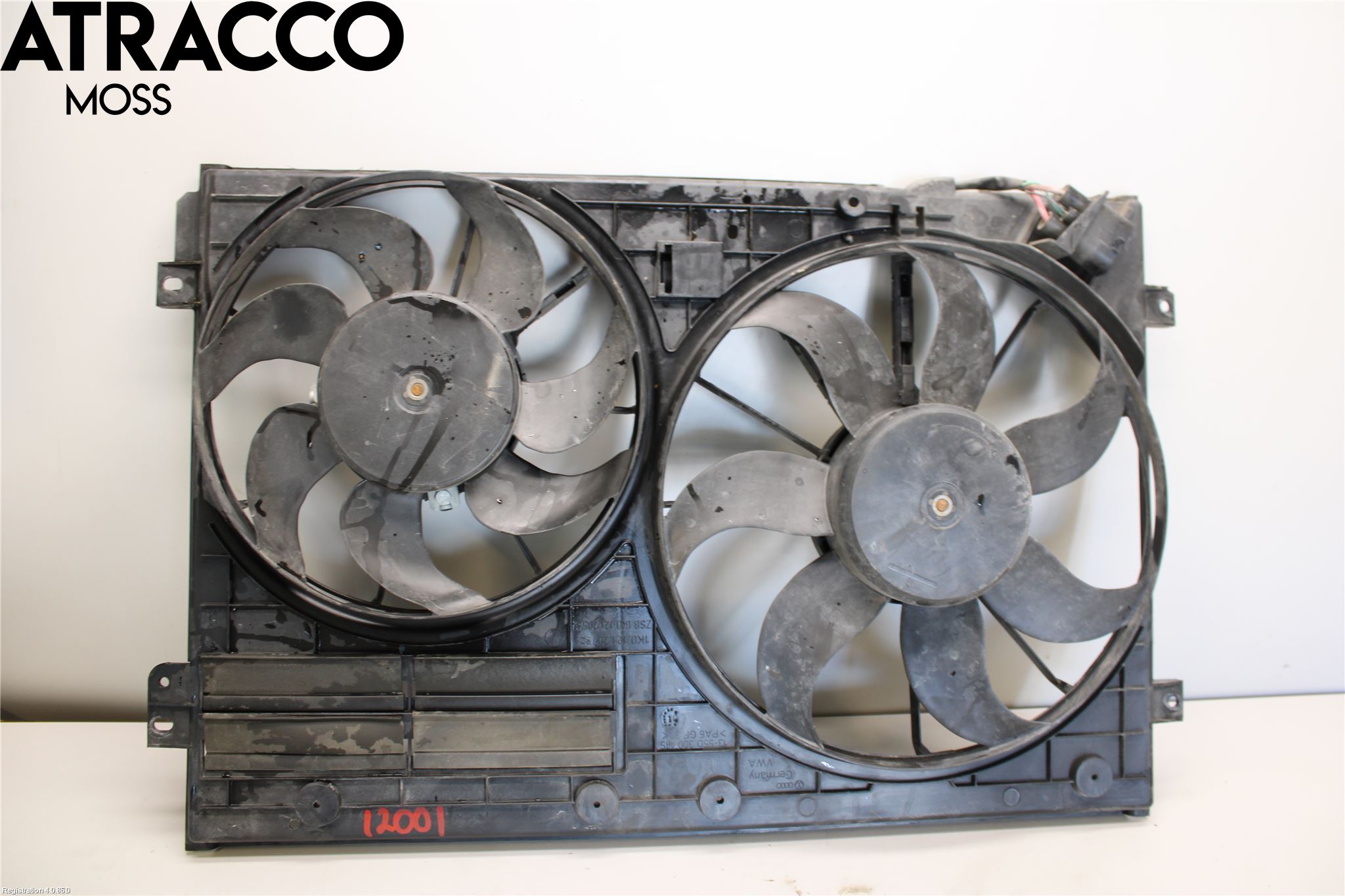 Volkswagen VW TIGUAN 07-16 Kjølevifte Elektrisk