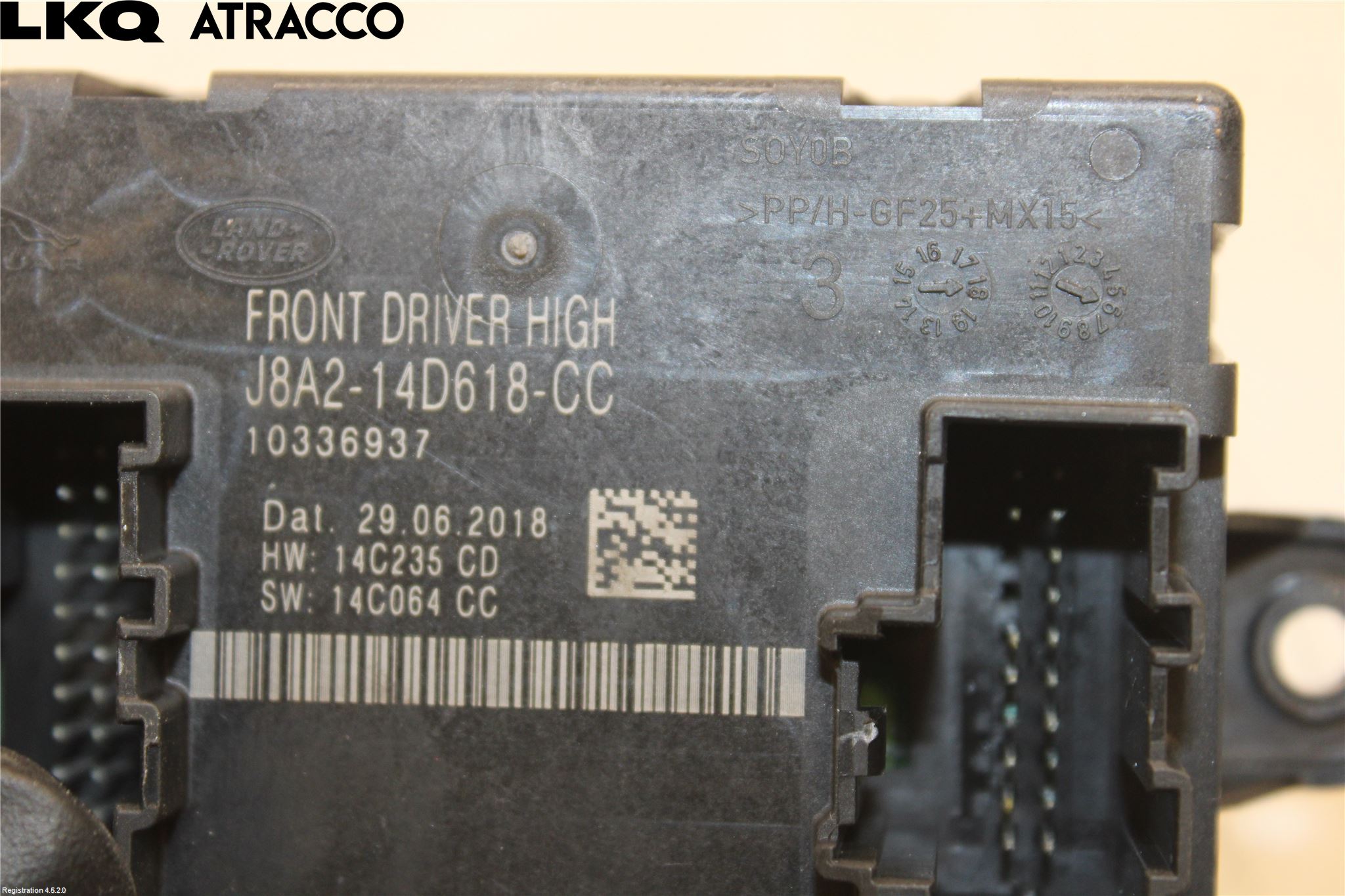 Jaguar I-PACE 18- Styreenhet Dør