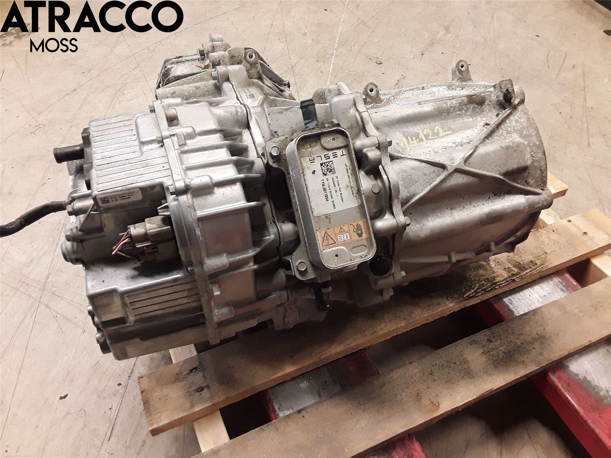 Tesla MODEL S 13- Motor Elektrisk Fram