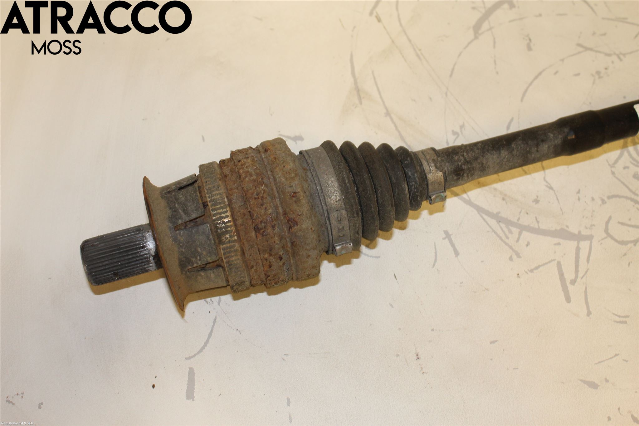 Volvo XC70 08-13 Drivaksel Bak Kompl Høyre