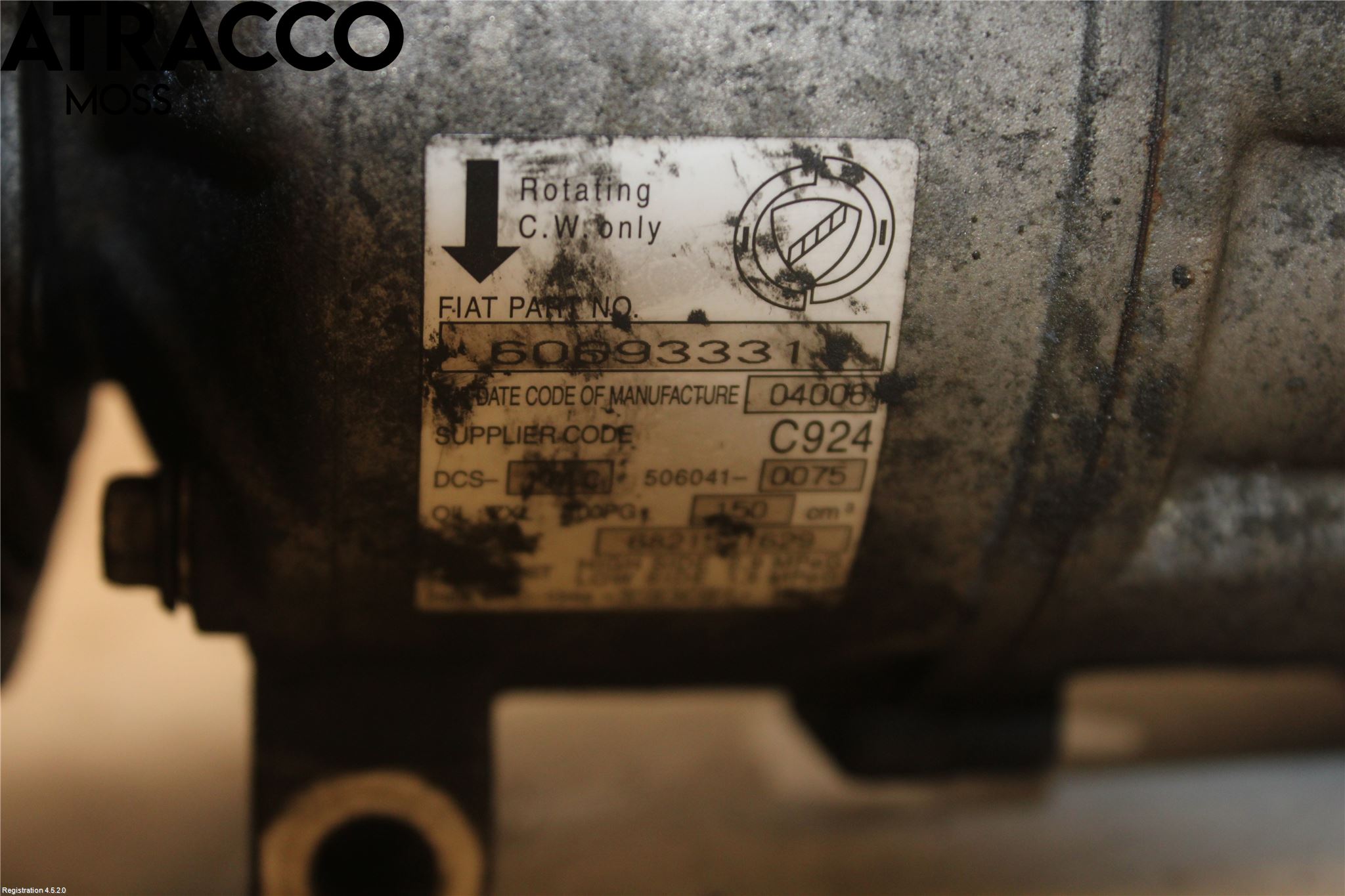 Alfa 159 Varme Ac Kompressor