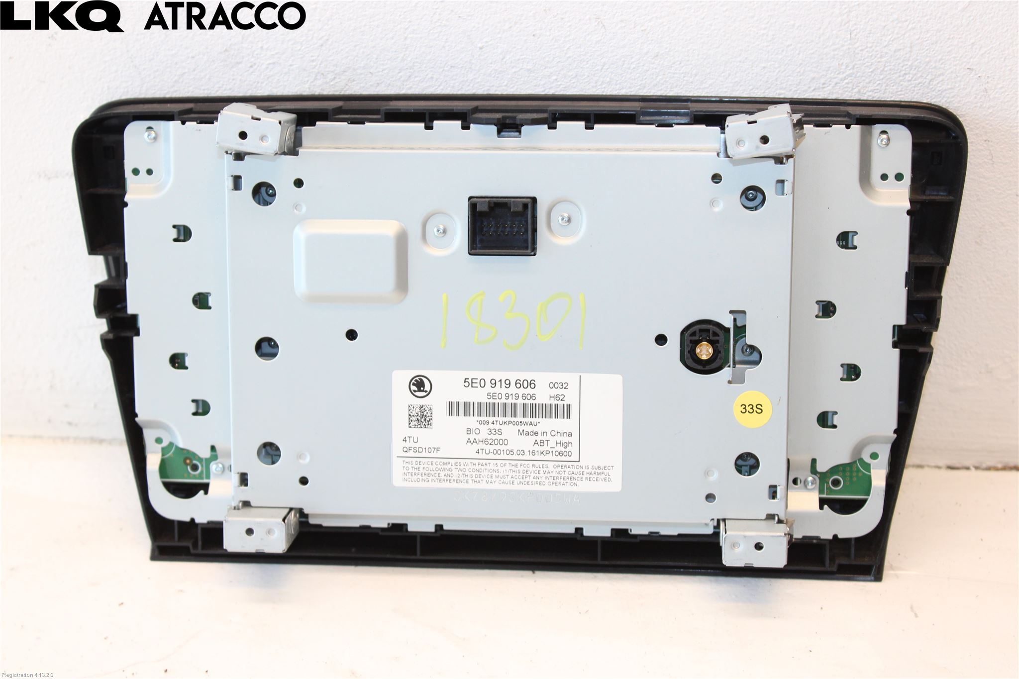 Skoda OCTAVIA (5E) 13-20 Multifunktionsdisplay
